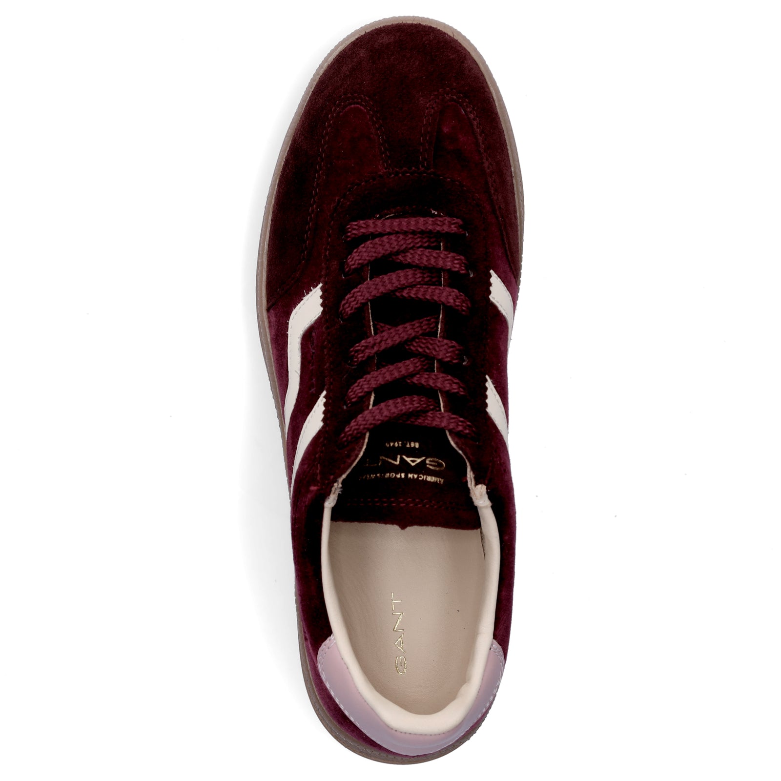 Gant Damen Sneaker Cuzima weinrot rosa