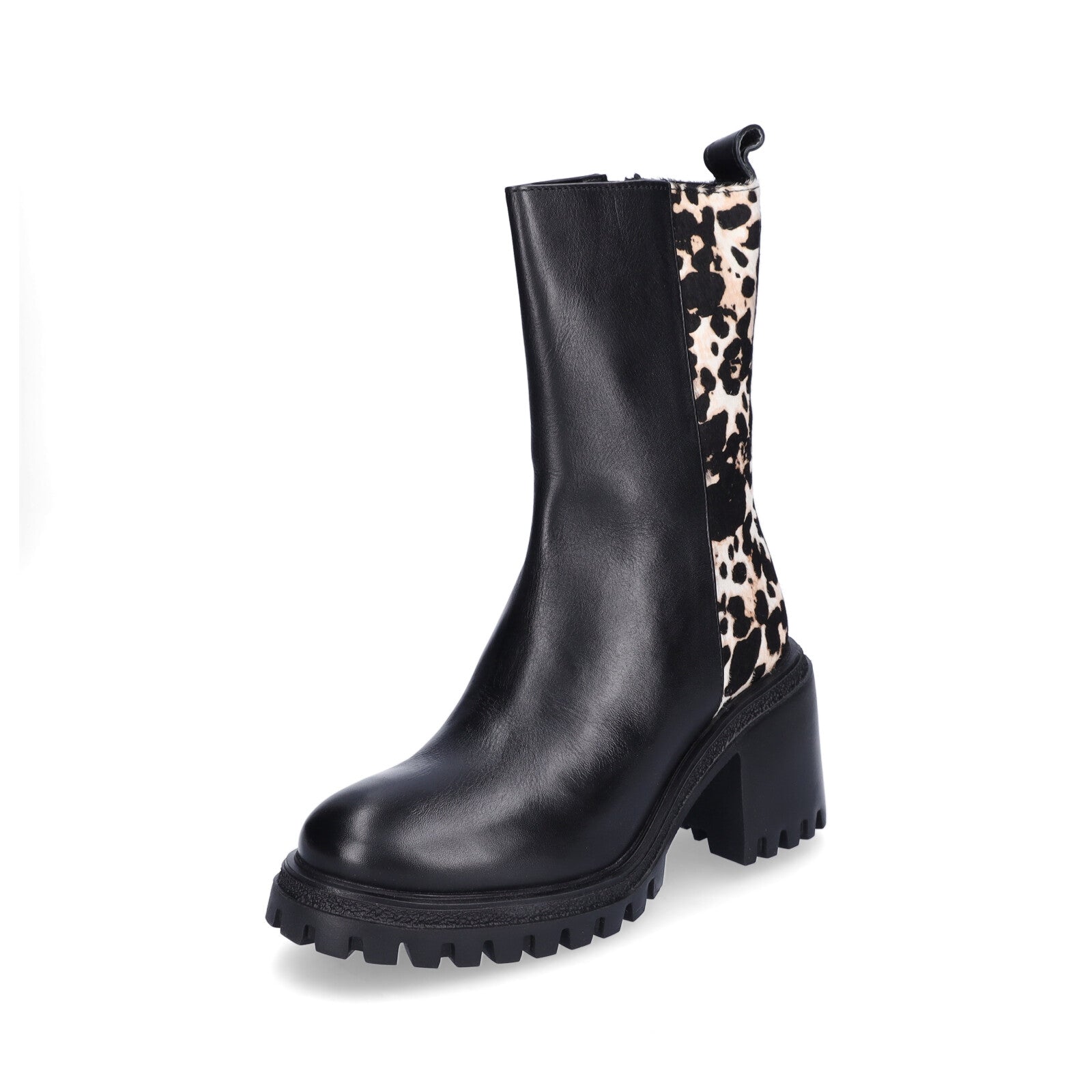 Gio+ Damen Boot schwarz leo