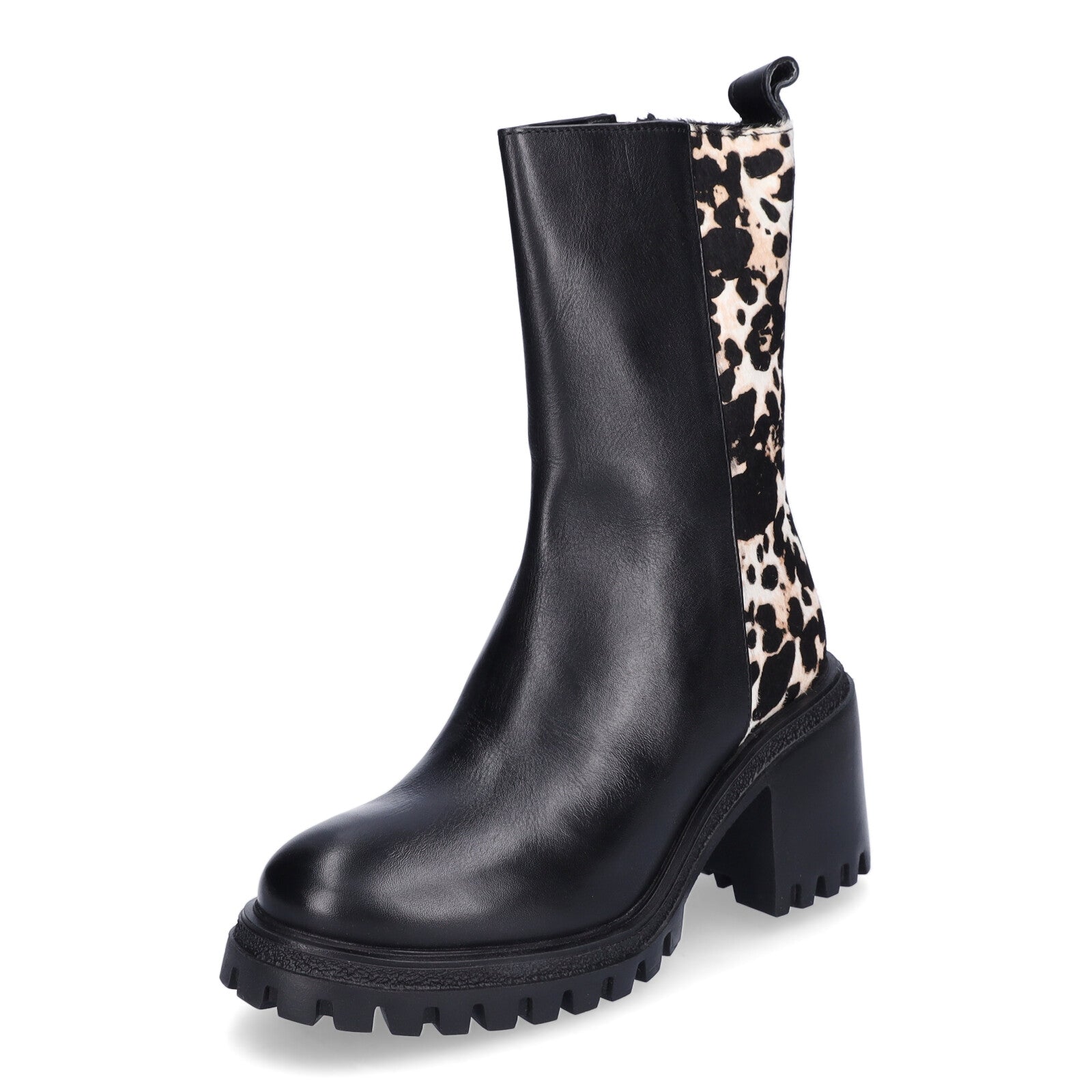 Gio+ Damen Boot schwarz leo