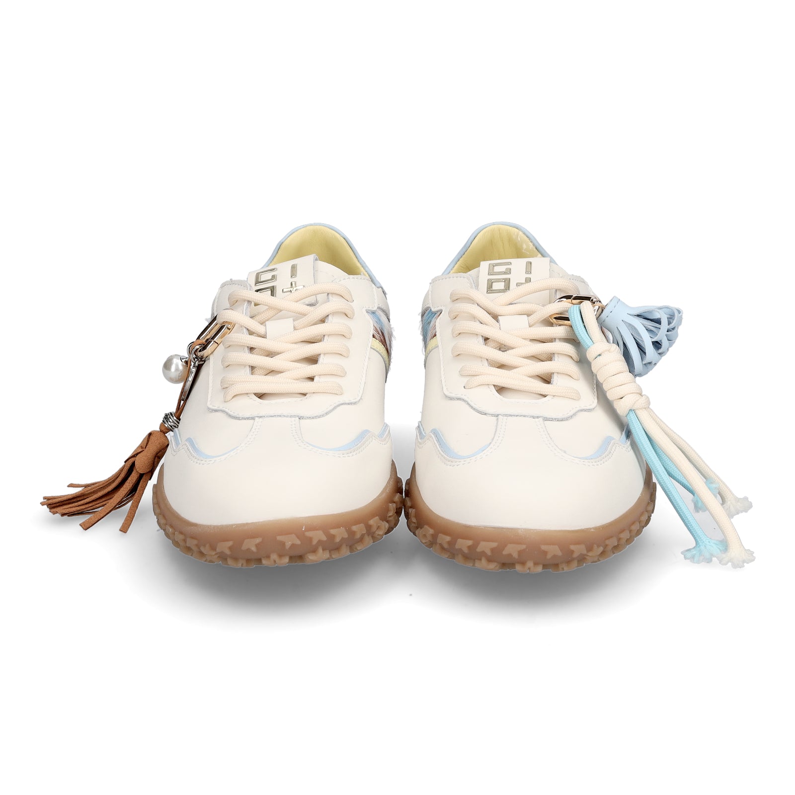 Gio+ Damen Sneaker weiß combi