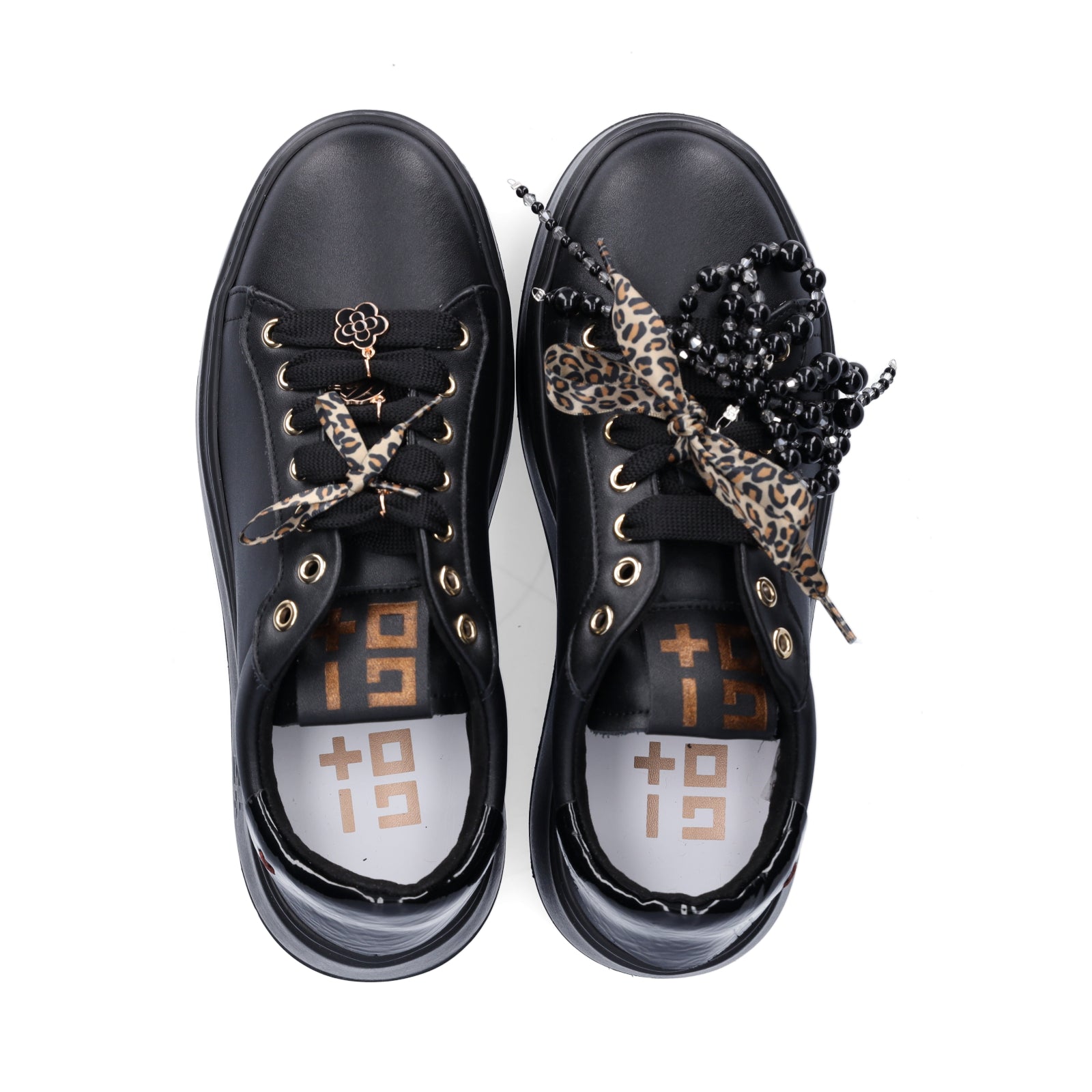 Gio+ Damen Sneaker schwarz