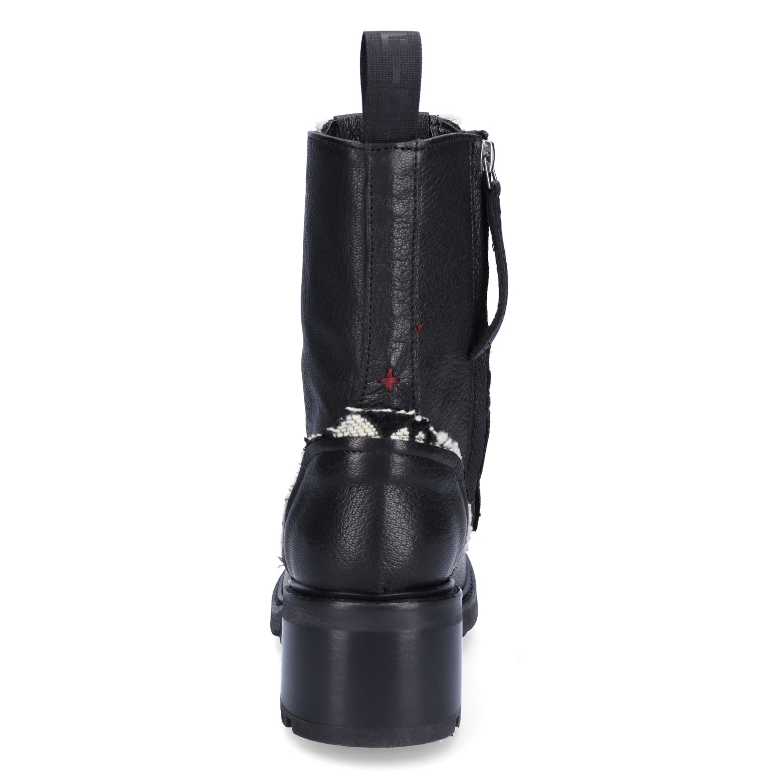 Gio+ women's lace-up ankle boots black