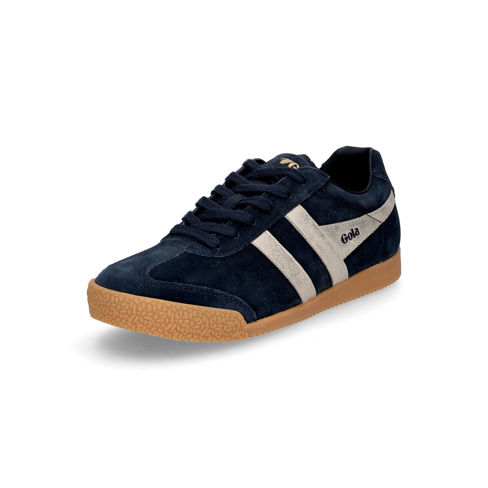 Gola women's sneaker Harrier mirror navy gold