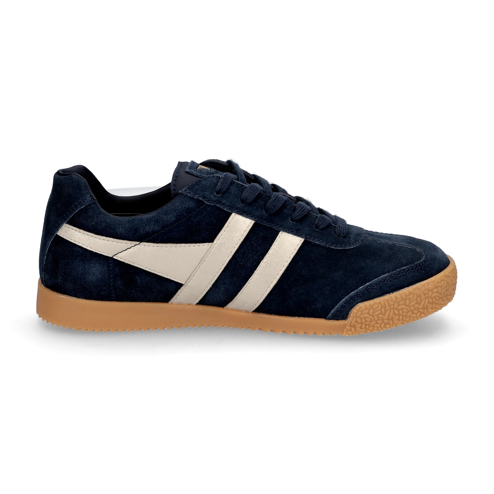 Gola women's sneaker Harrier mirror navy gold