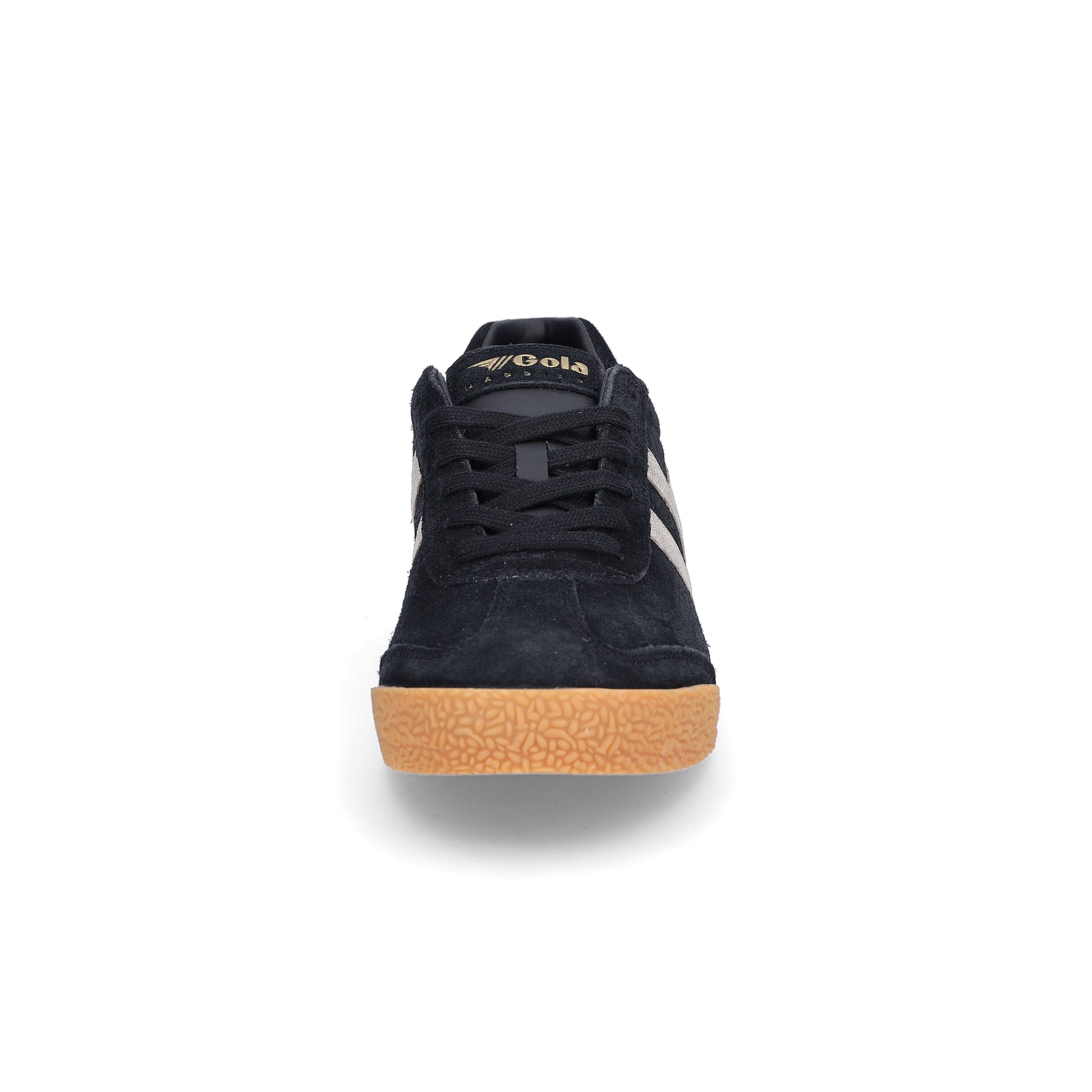 Gola women's sneaker Harrier Mirror black gold