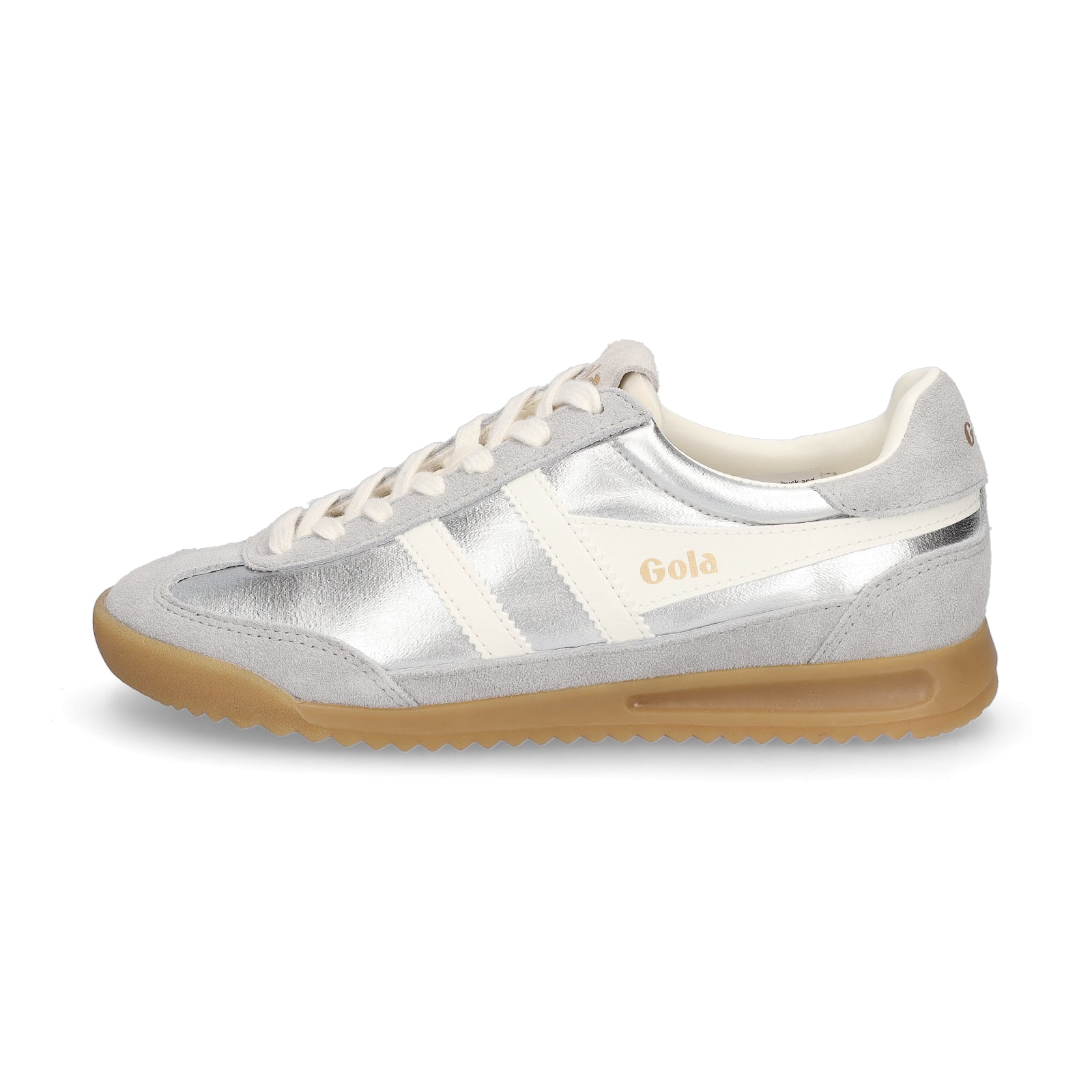 Gola Damen Sneaker Firefly Metallic silber