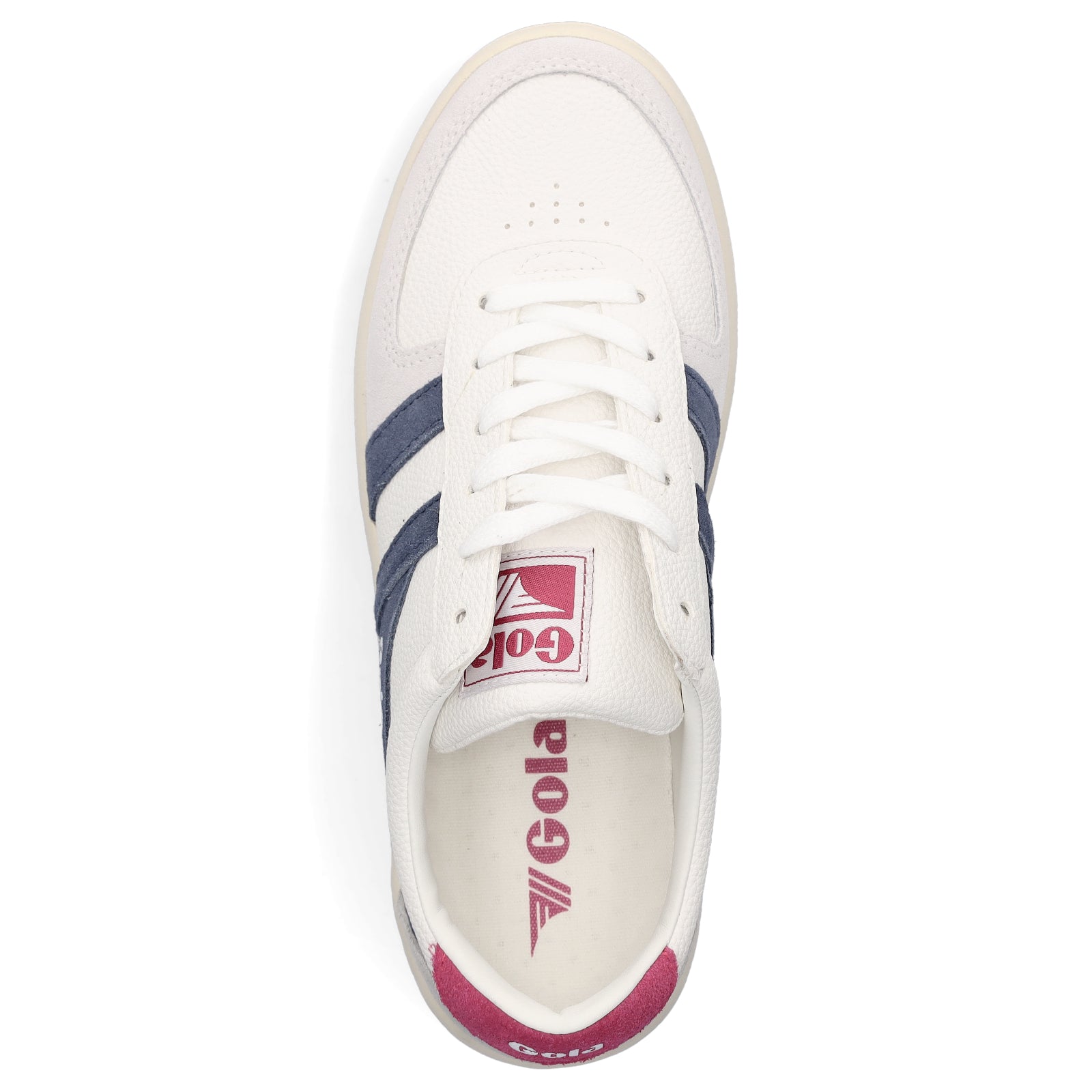 Gola women's sneakers Grandslam Trident white blue