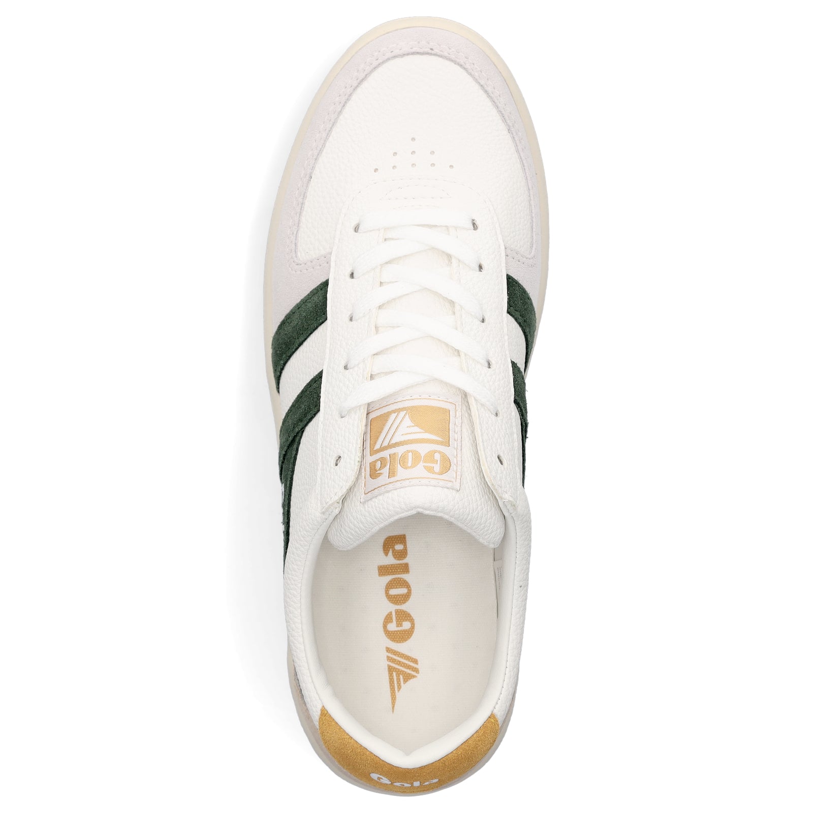 Gola women's sneakers Grandslam Trident white green