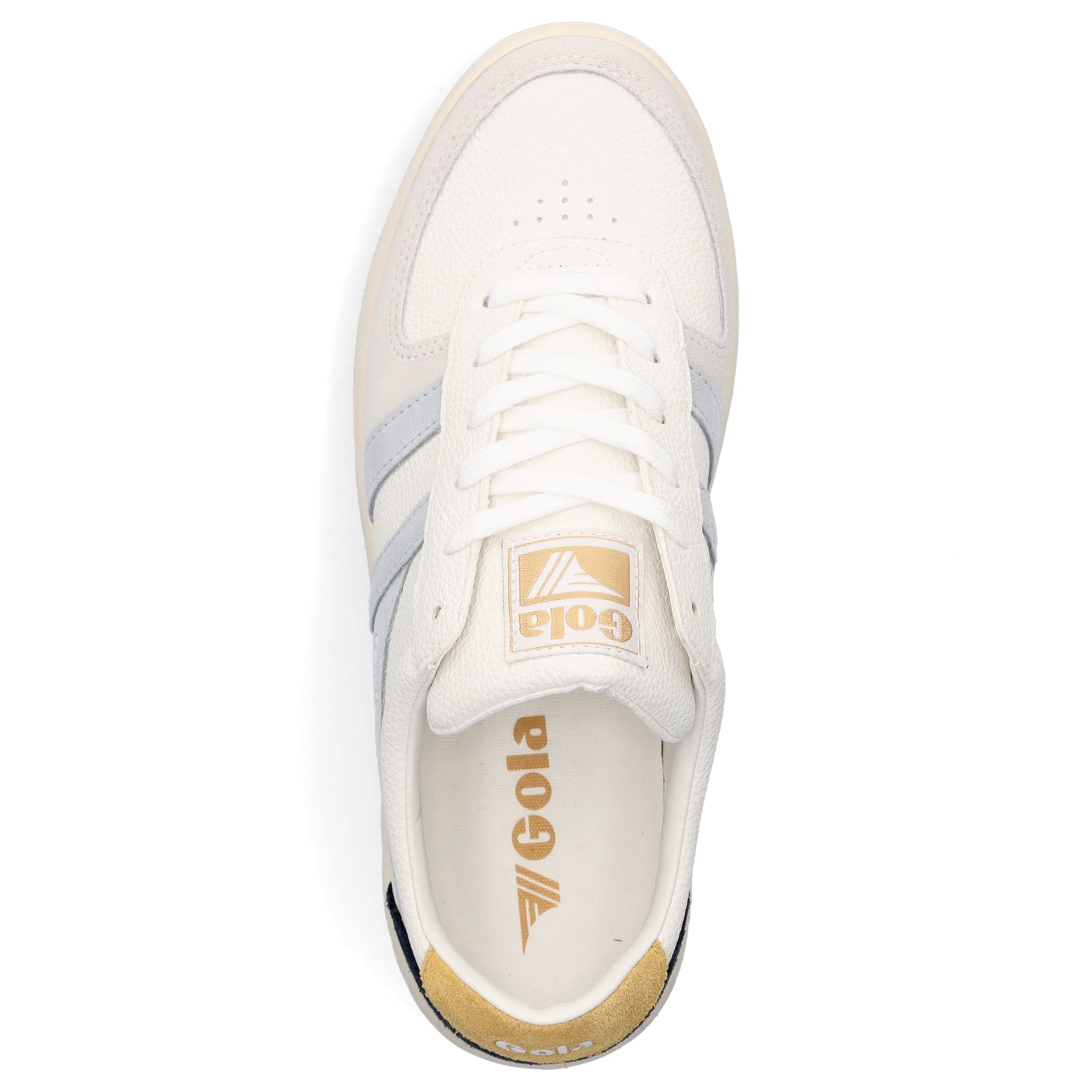 Gola Damen Sneaker Grandslam Trident weiß hellblau