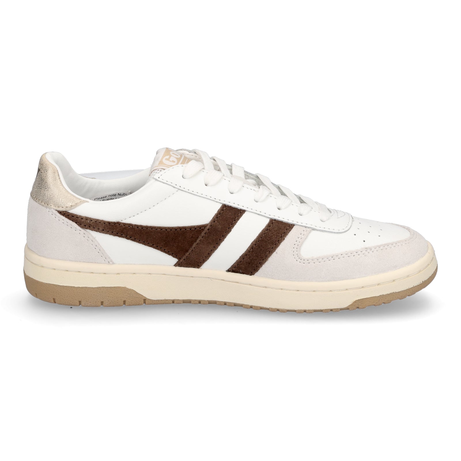 Gola Damen Sneaker Hawk weiß braun