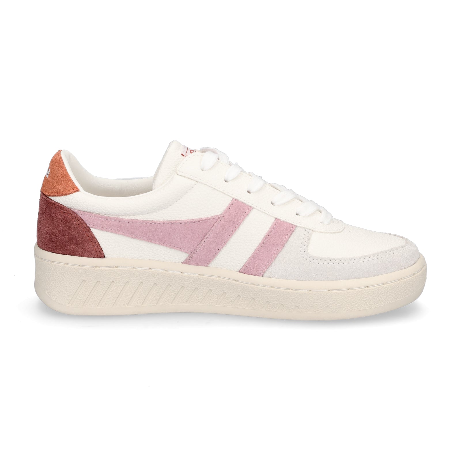 Gola Damen Sneaker Grandslam Trident weiß rosa