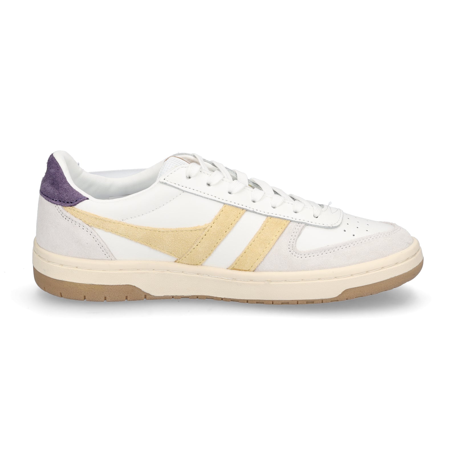 Gola Damen Sneaker Hawk weiß gelb