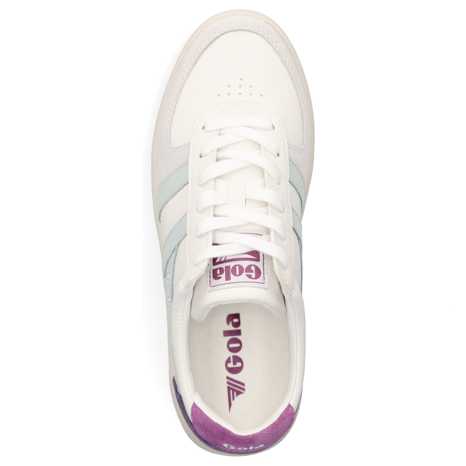 Gola women's sneakers Grandslam Trident white blue