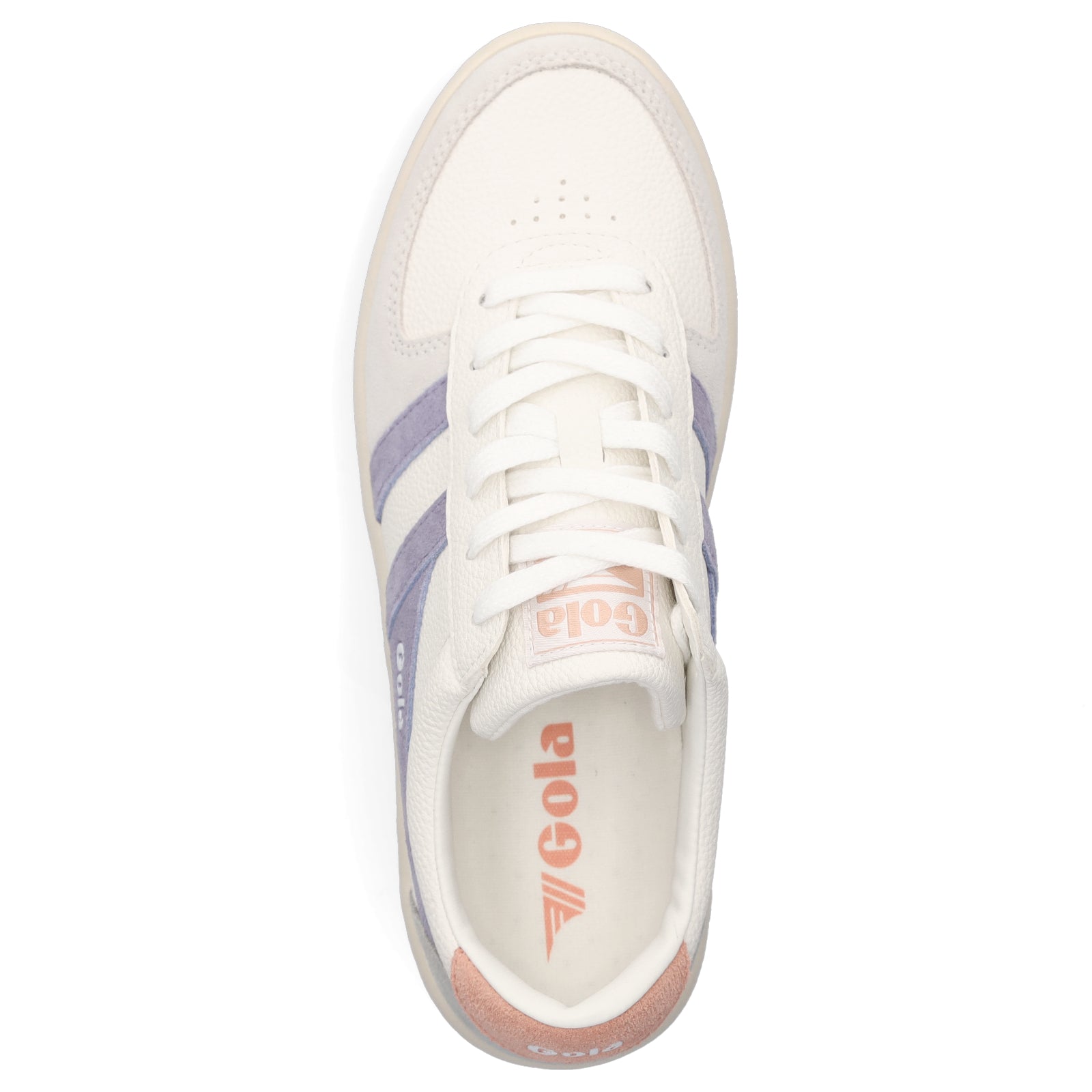 Gola Damen Sneaker Grandslam Trident weiß lavendel