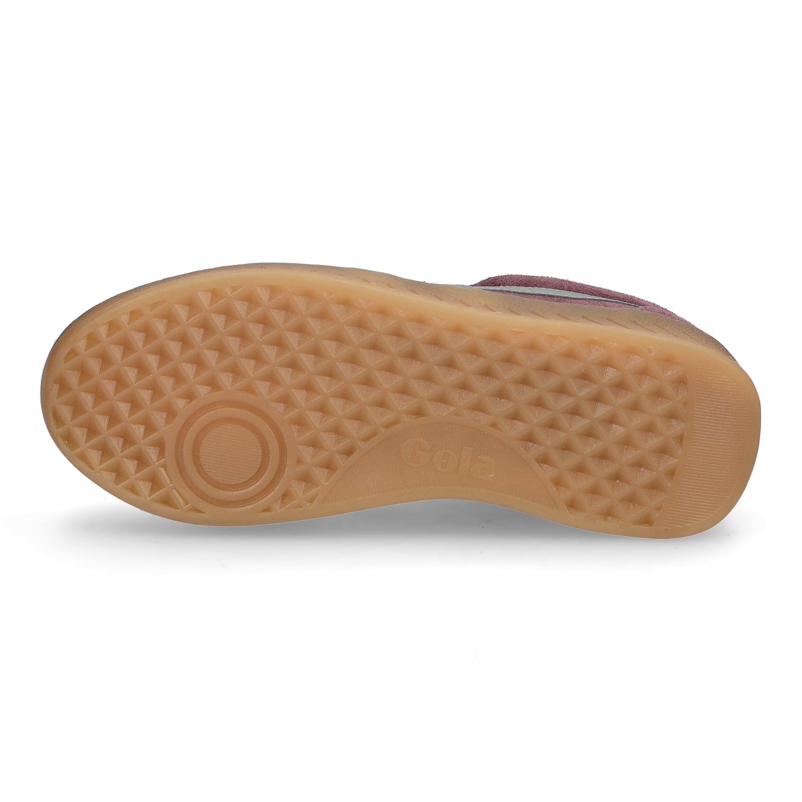 Gola Damen Sneaker Grandslam Suede weinrot hellgrün