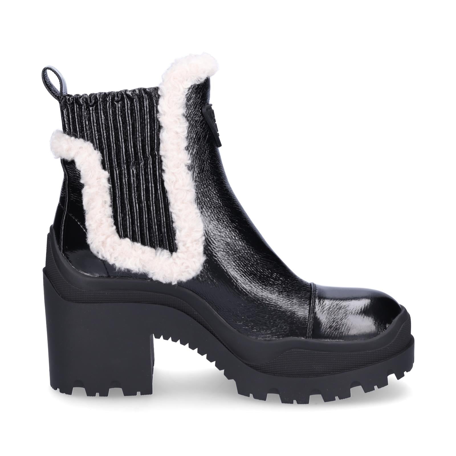Guess Damen Stiefelette Yvette2 schwarz