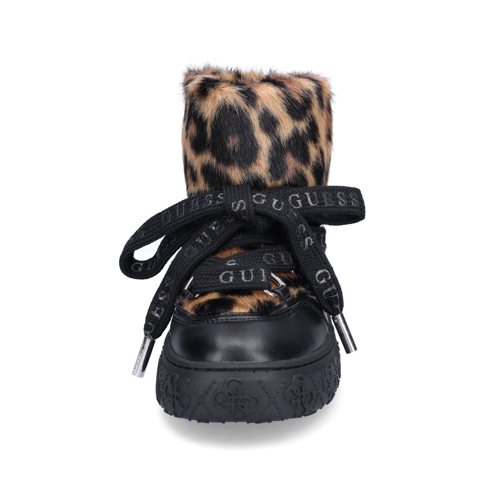 Guess Damen Boot Uneek schwarz leo