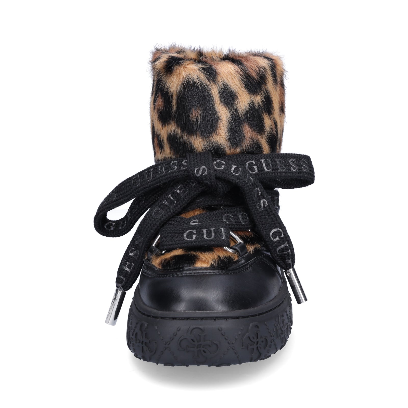 Guess Damen Boot Uneek schwarz leo