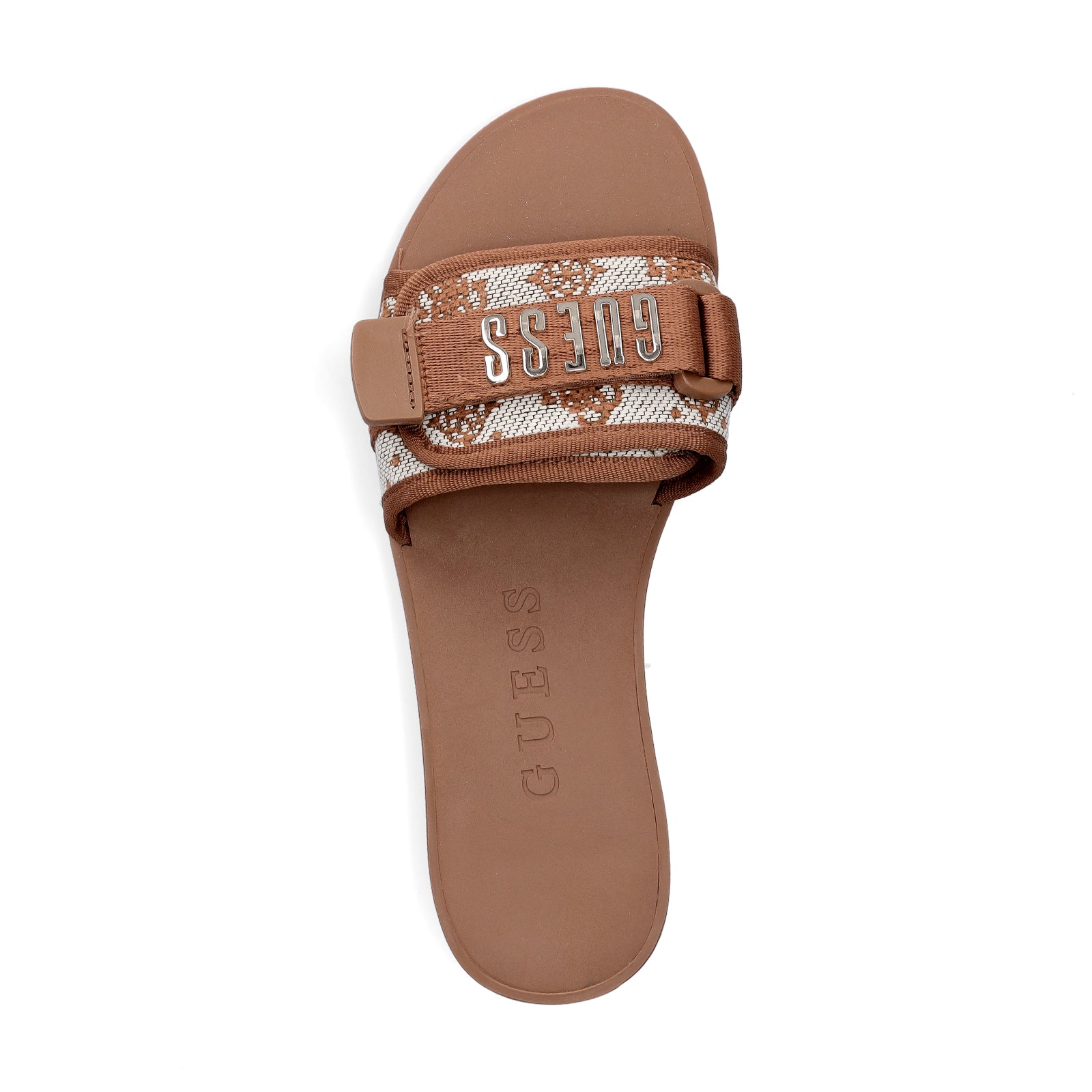 Guess Damen Pantolette Elyze5 braun