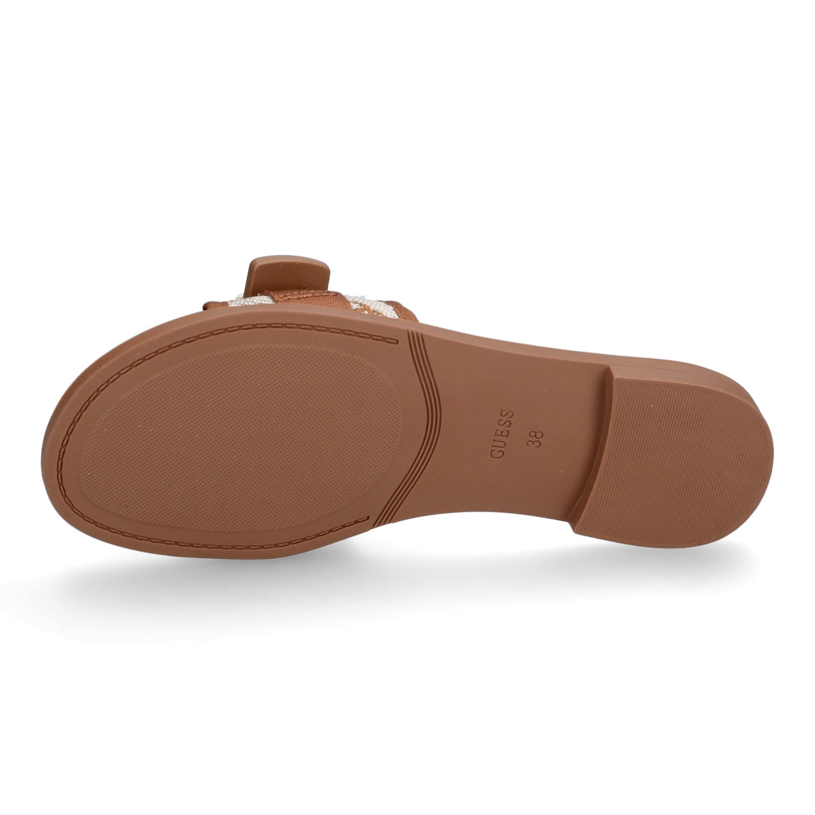 Guess Damen Pantolette Elyze5 braun