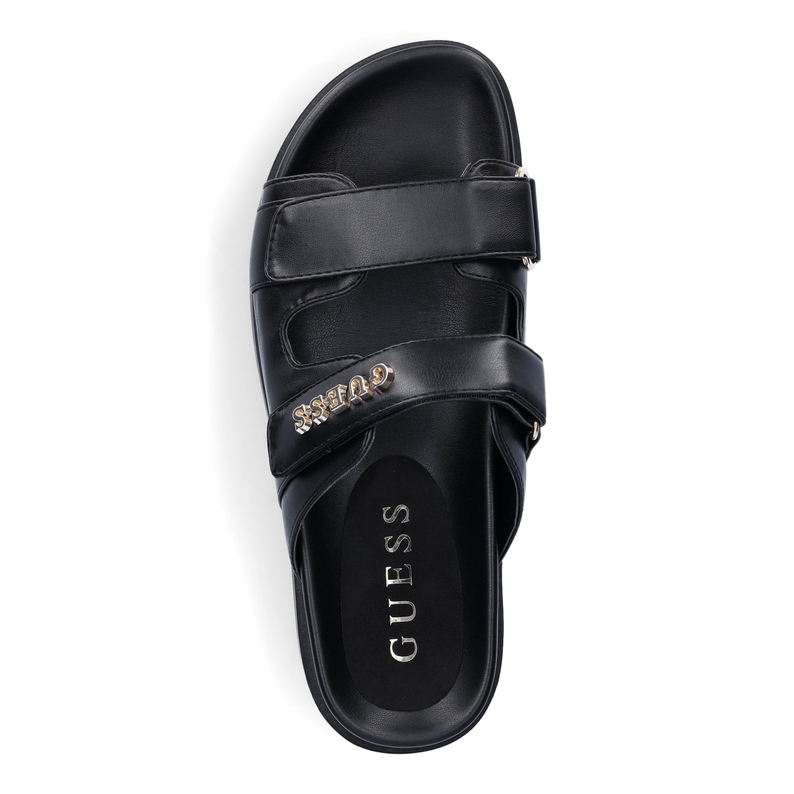 Guess Damen Pantolette Faxon schwarz