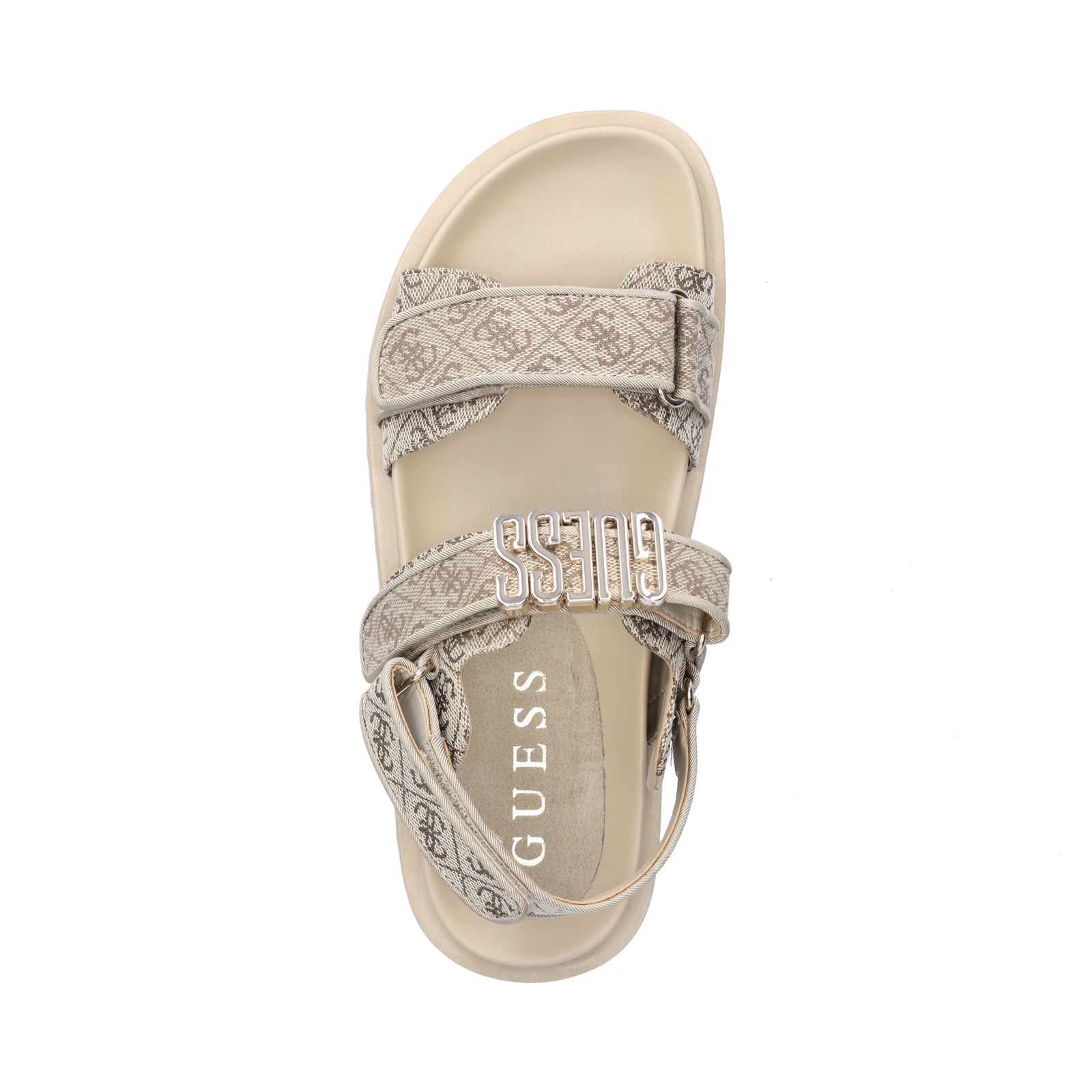 Guess Damen Sandale Fabelis2 beige braun