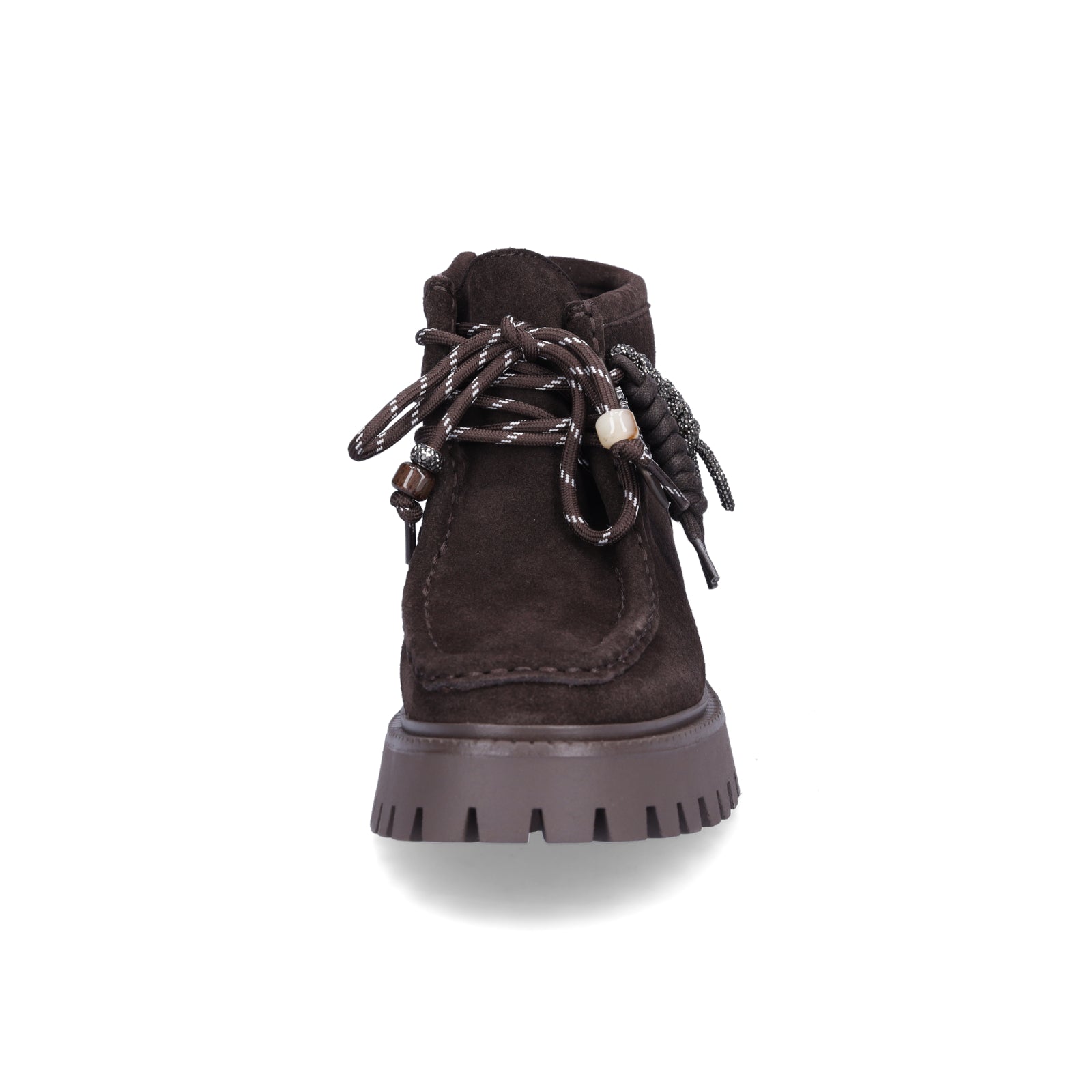 Guess Women's Lace-up Boot Fardina Brown