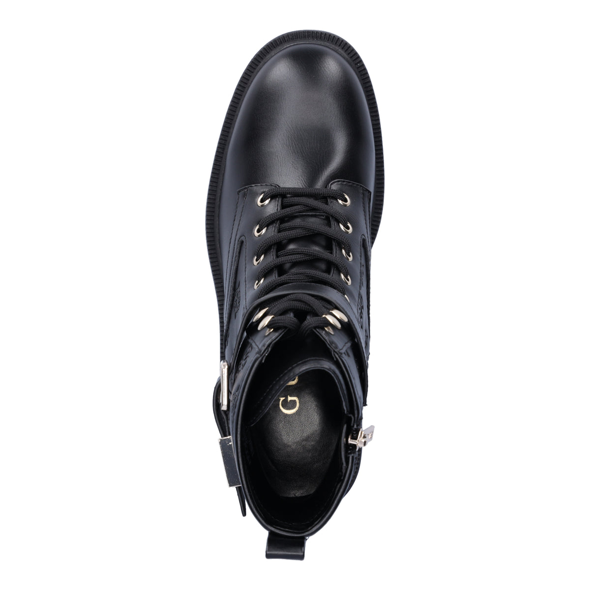 Guess Damen Schnürboot Fellini schwarz