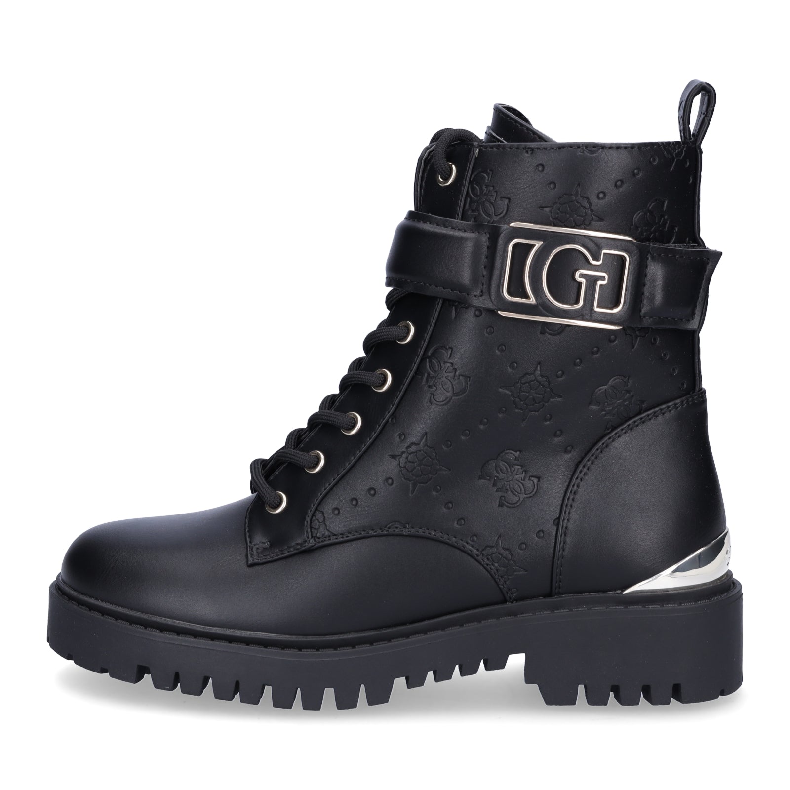 Guess Damen Schnürboot Oranda schwarz