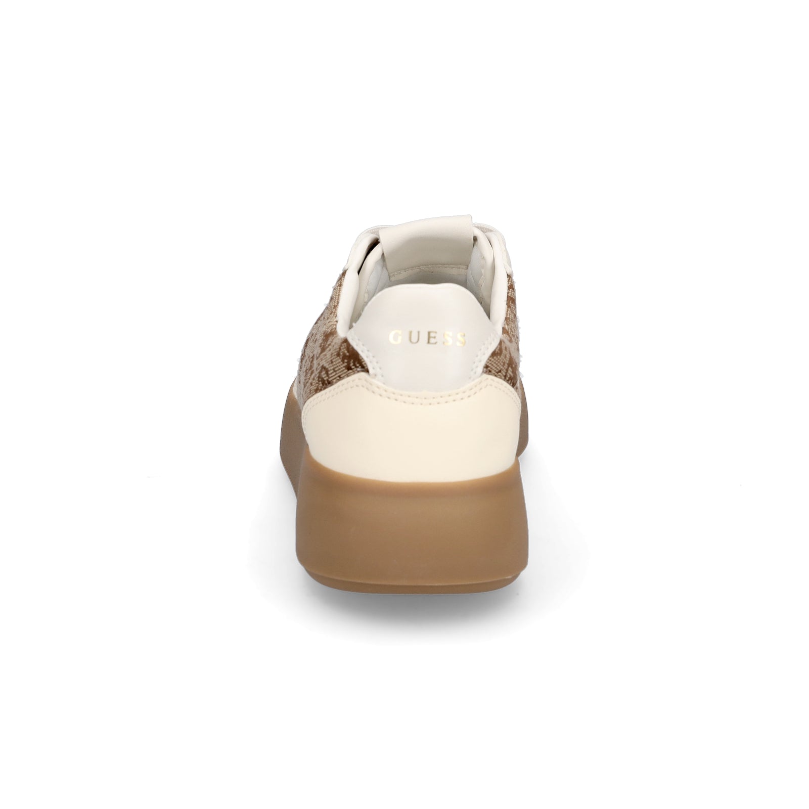 Guess women's sneaker Parlet beige brown