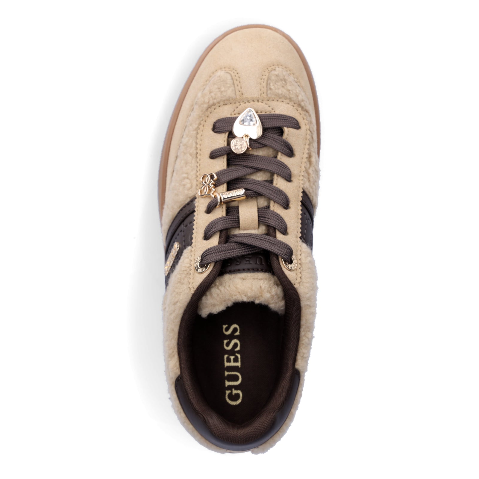 Guess Damen Sneaker Naoki3 beige