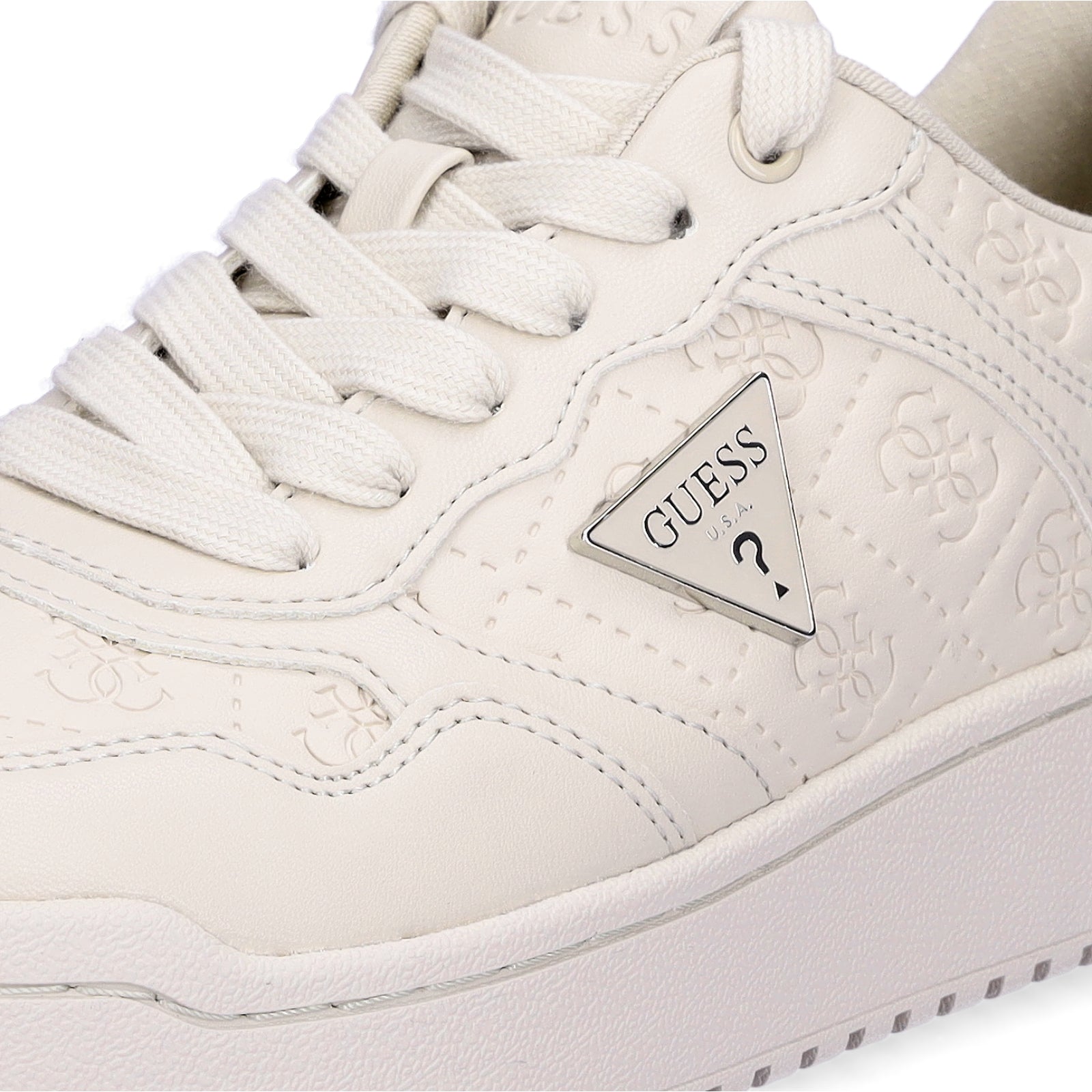 Guess women's sneakers Miram6 ivory