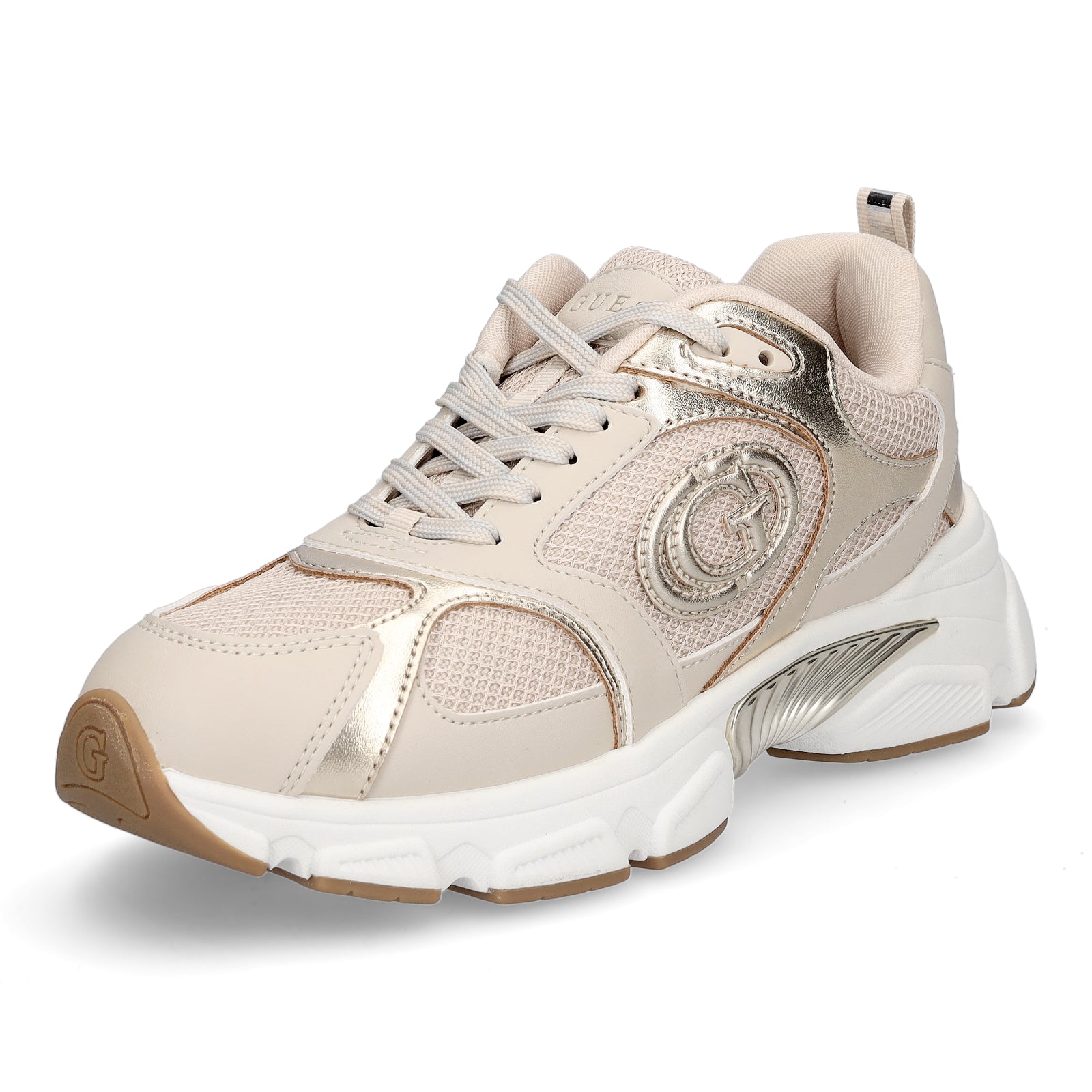 Guess Damen Sneaker Ibitha beige gold