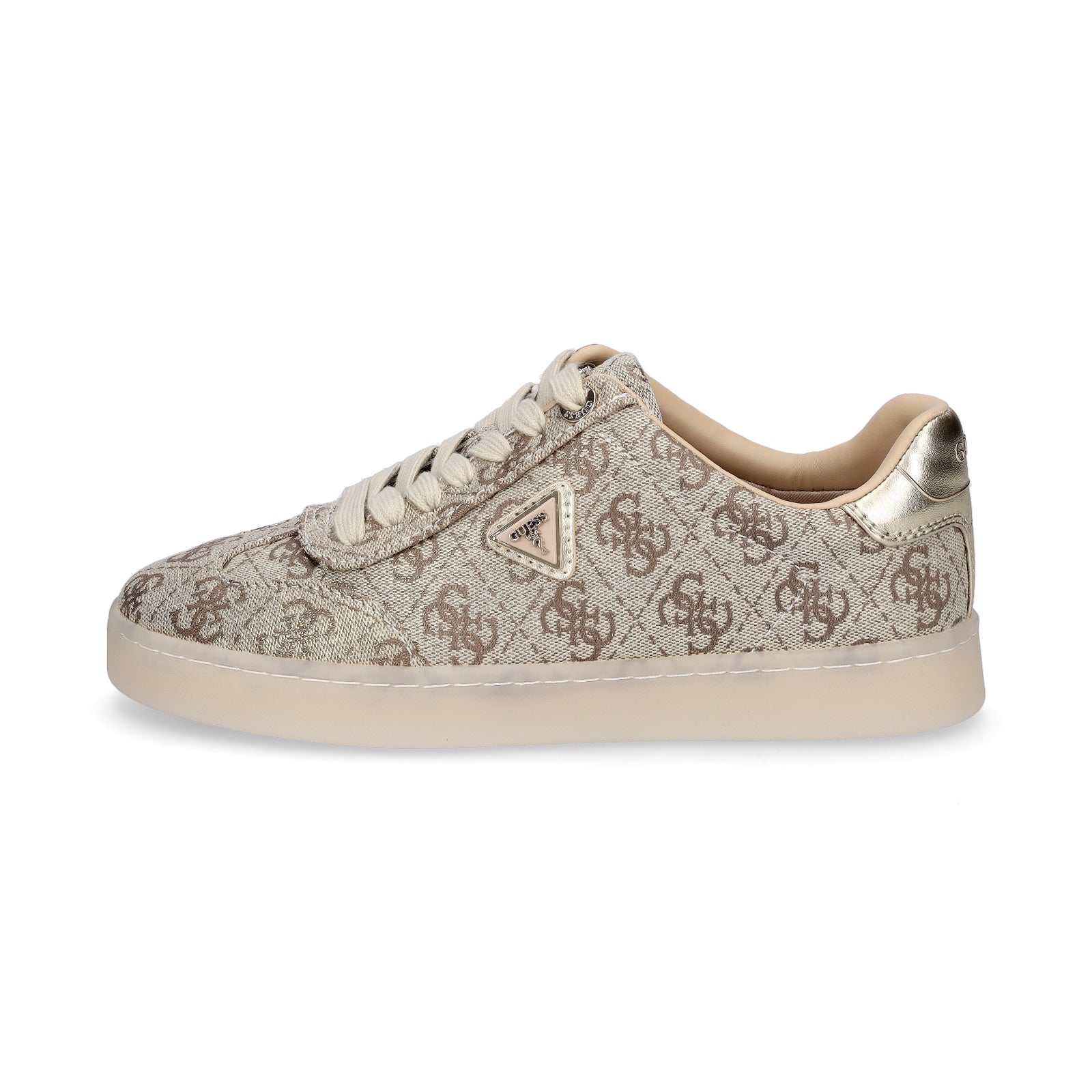 Guess Damen Sneaker Jazlie2 beige-gold