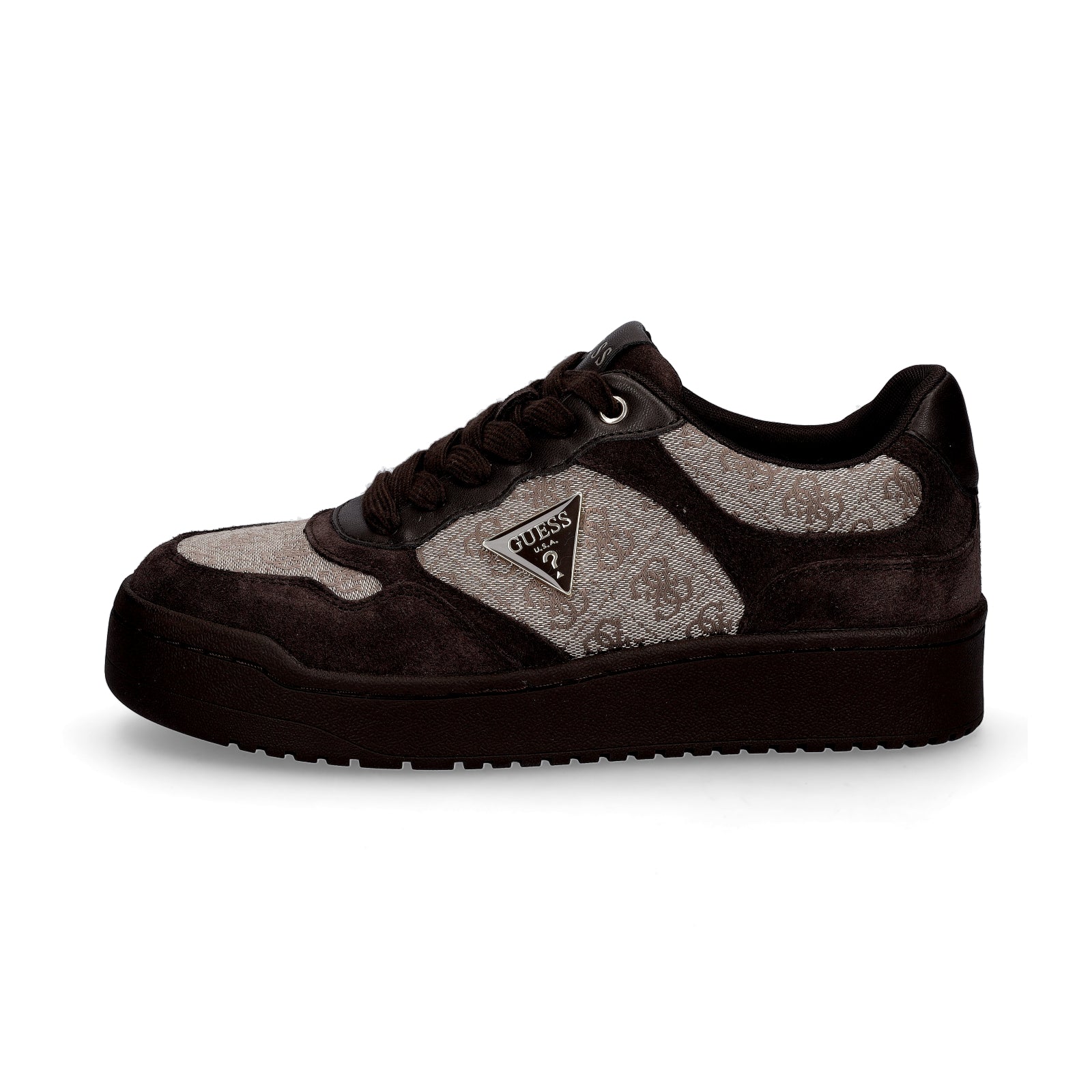 Guess Damen Sneaker Miram16 braun