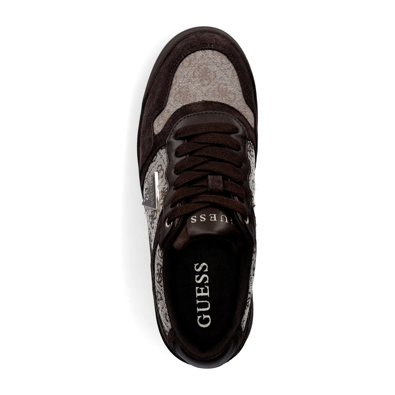 Guess Damen Sneaker Miram16 braun