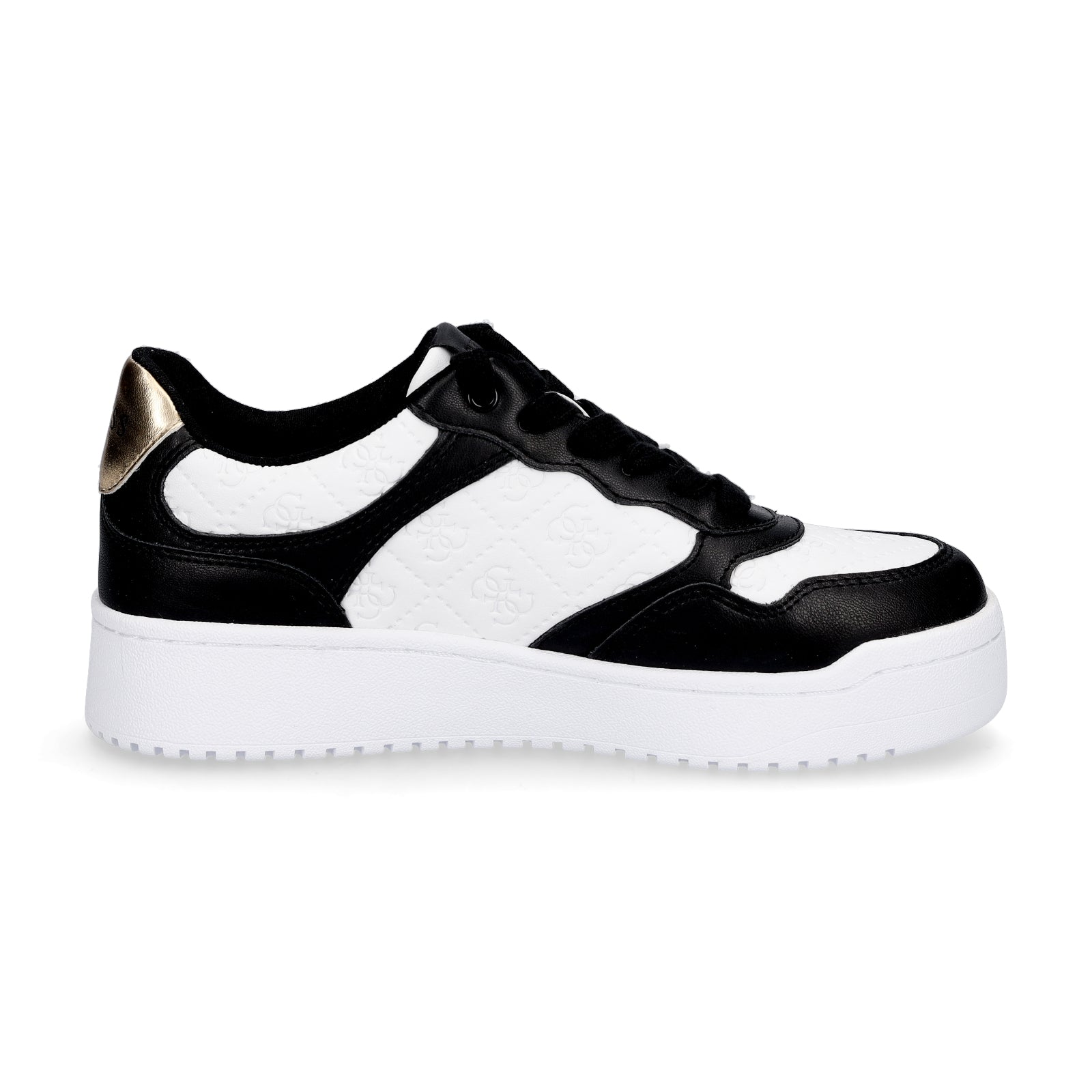 Guess Damen Sneaker Miram6 weiß schwarz