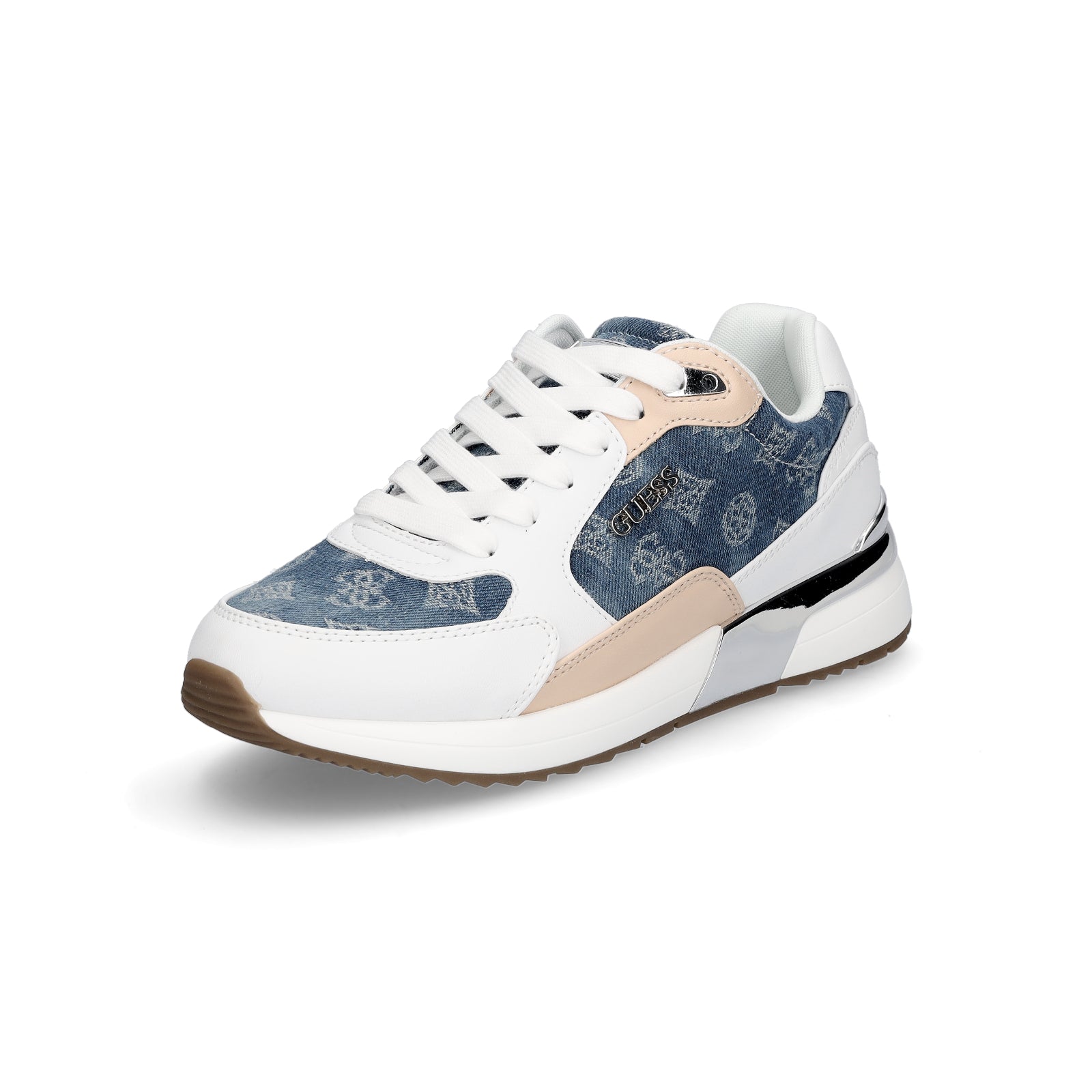 Guess Damen Sneaker Moxea20 blau weiß