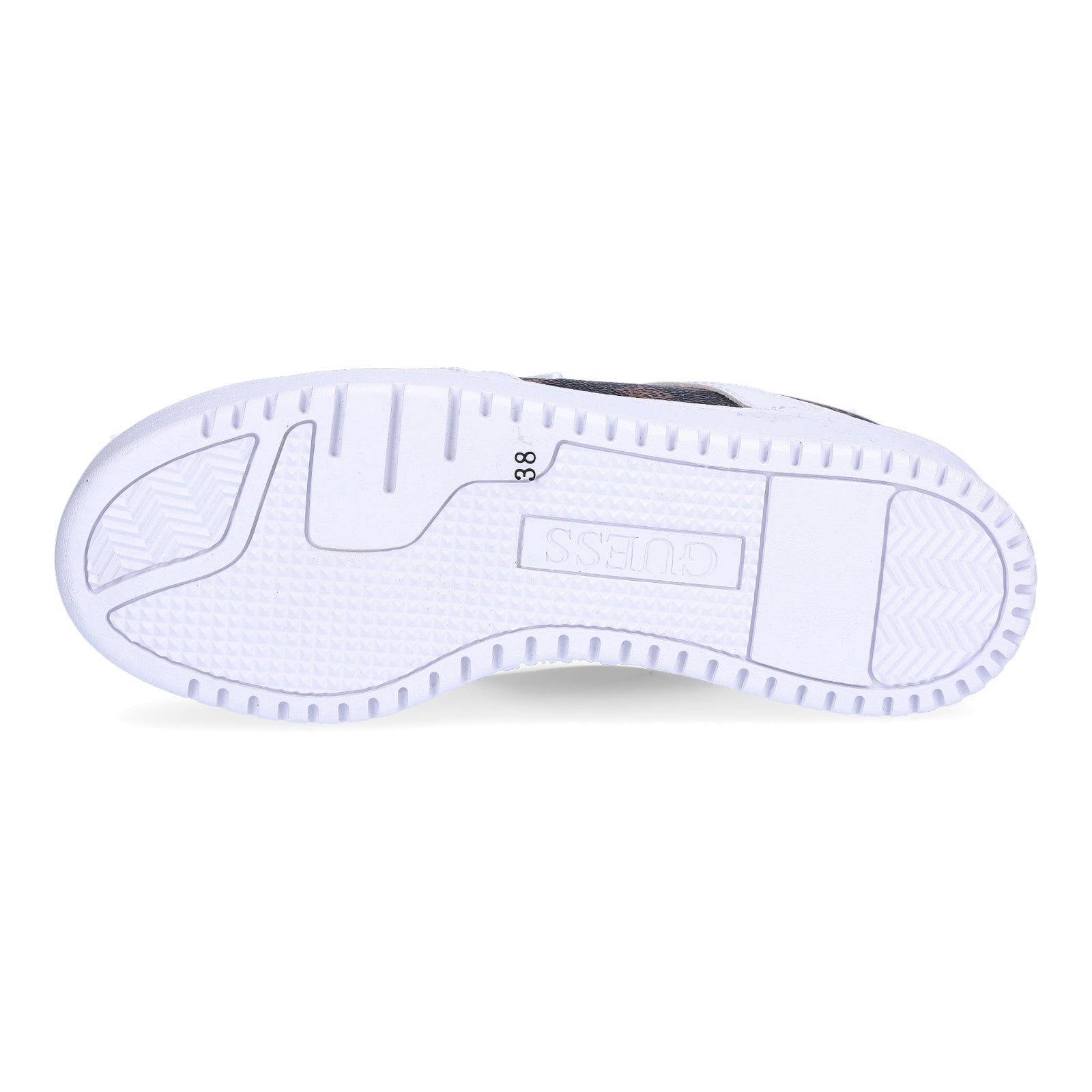 Guess Damen Sneaker Miram2 weiß braun