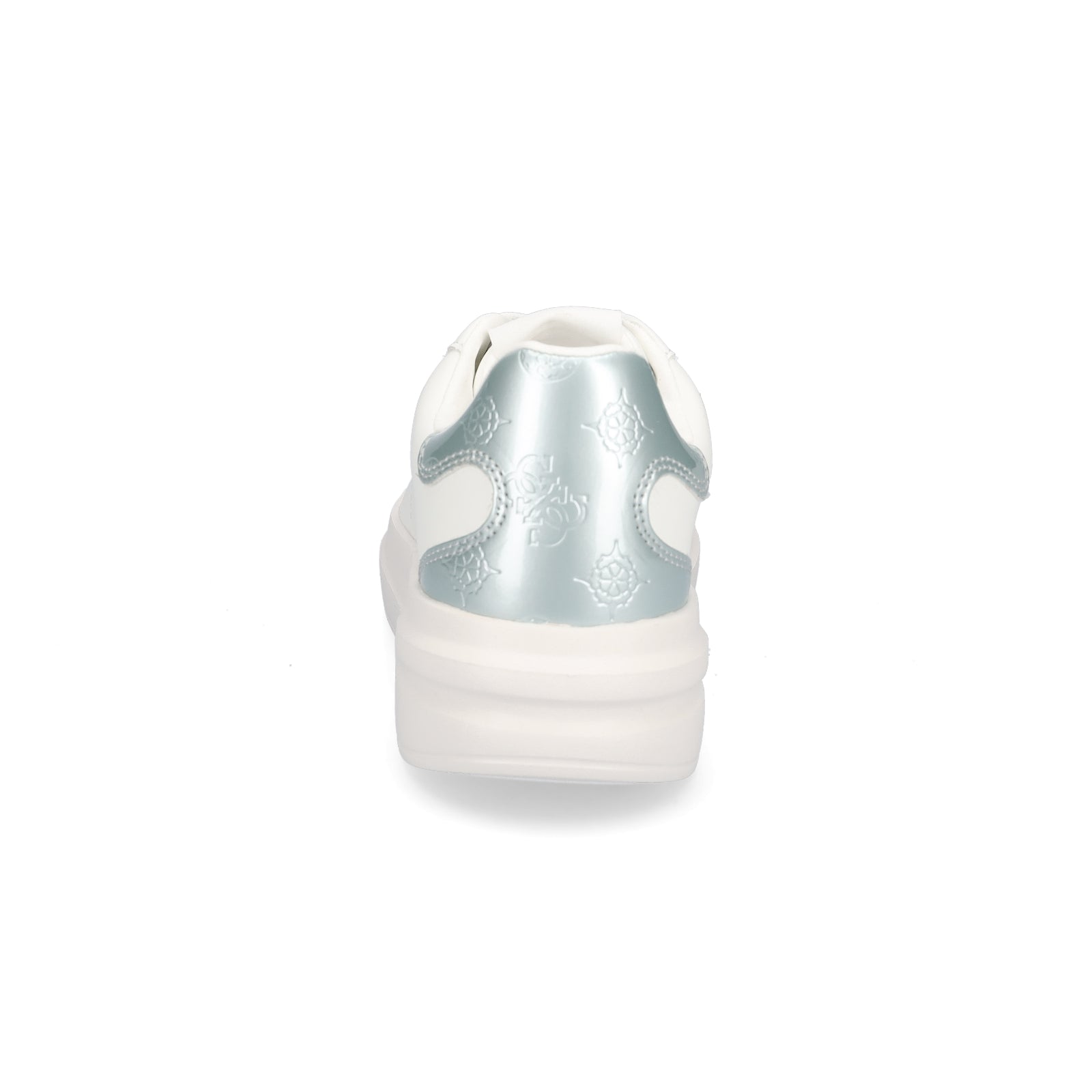 Guess Damen Sneaker Elbina weiß metallic