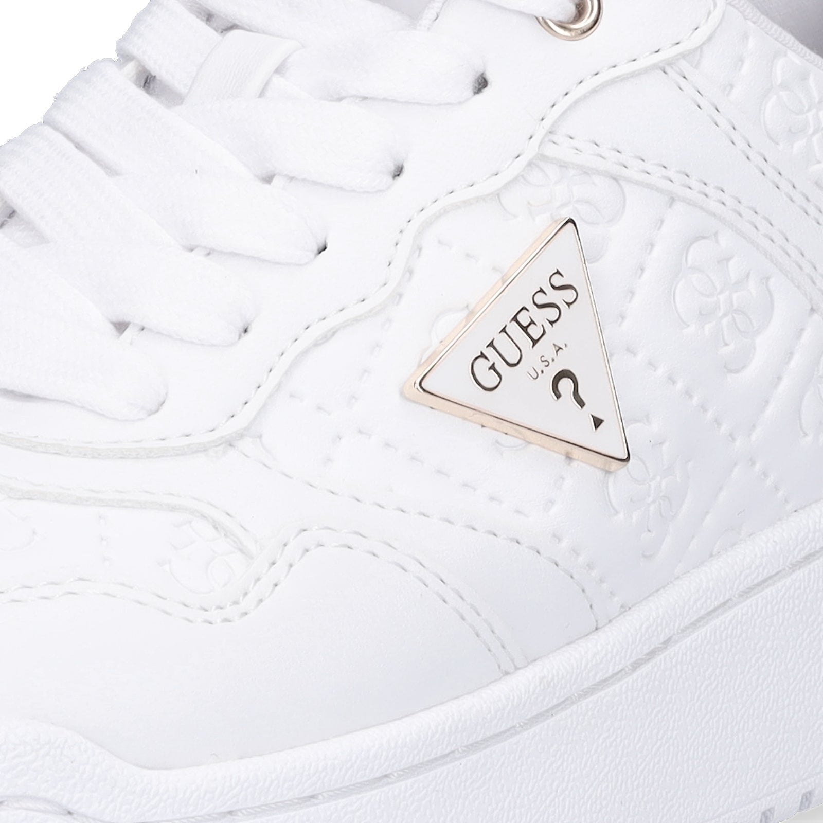 Guess Damen Sneaker Miram6 weiß