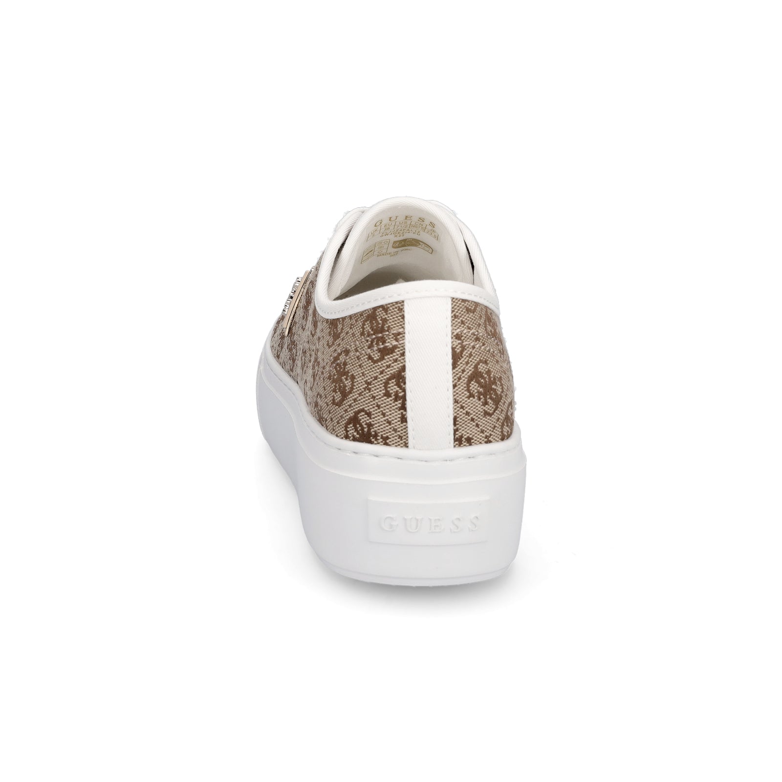 Guess Damen Sneaker Joezi4 beige braun