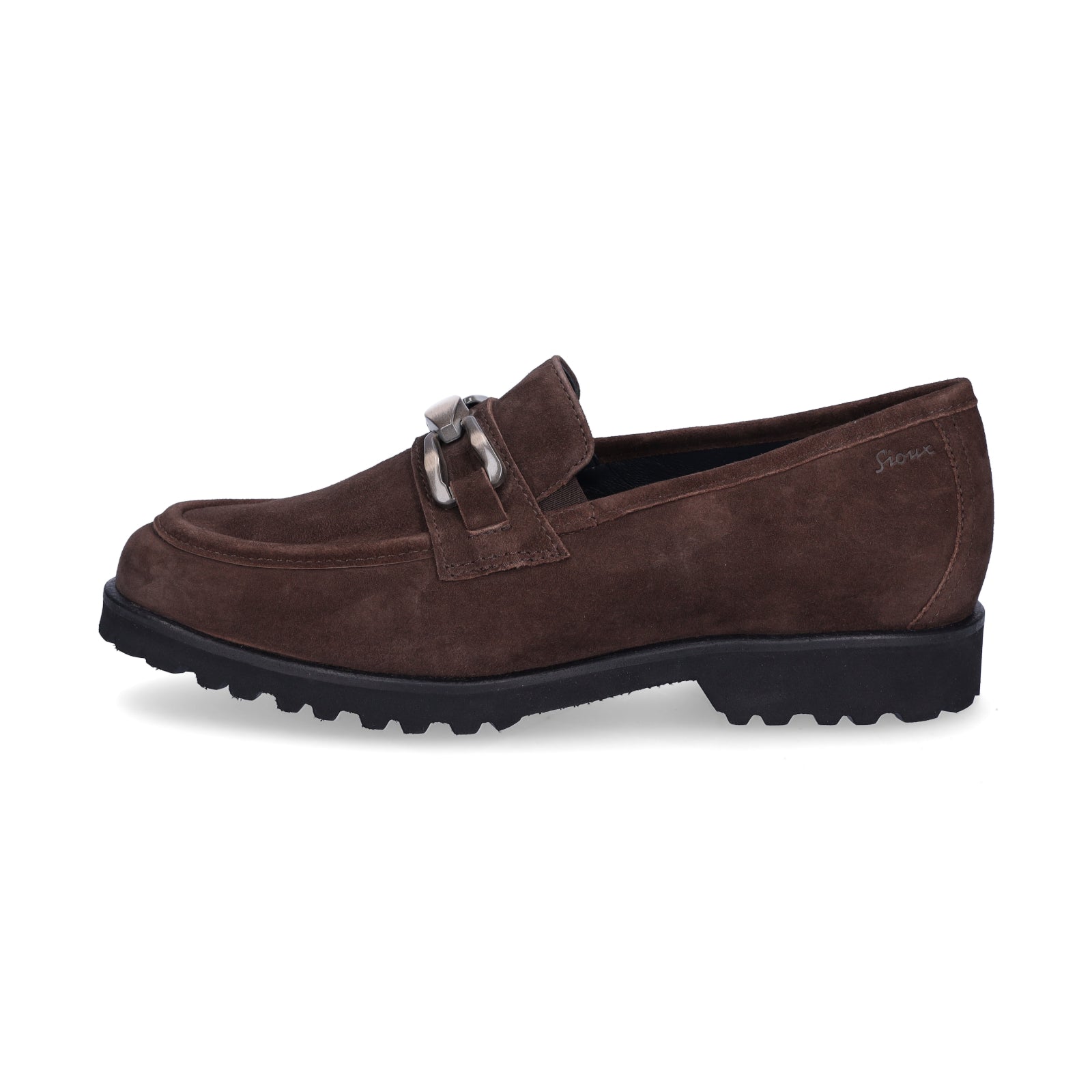 Sioux Damen Slipper Meredith-757-H dunkelbraun