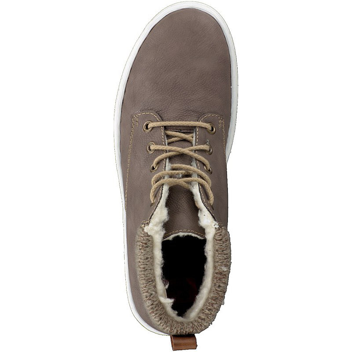 Rieker Damen Schnürboot beige