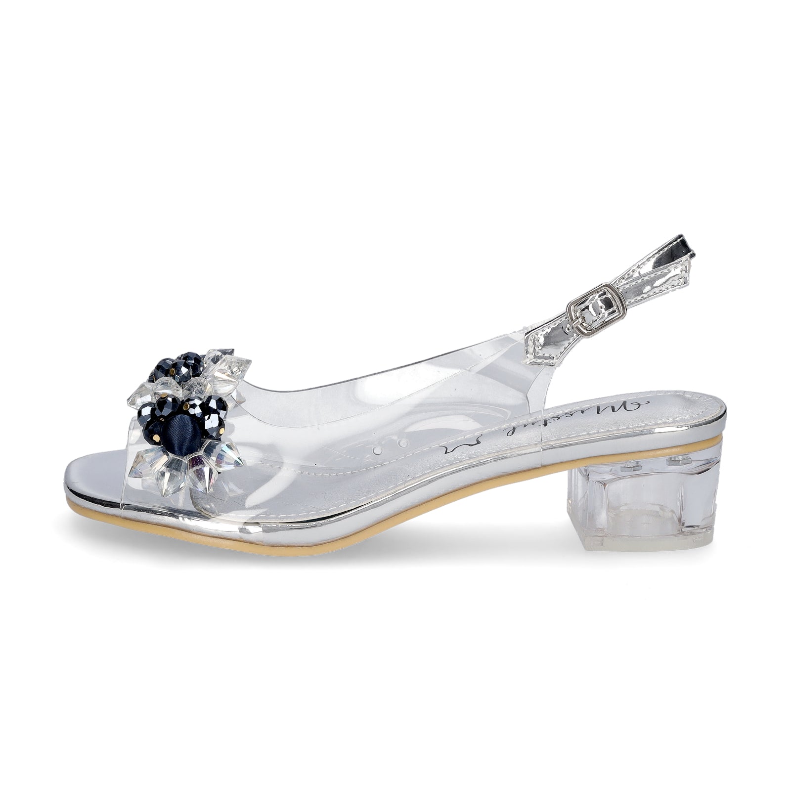 Laura Vita Damen Sandalette silber