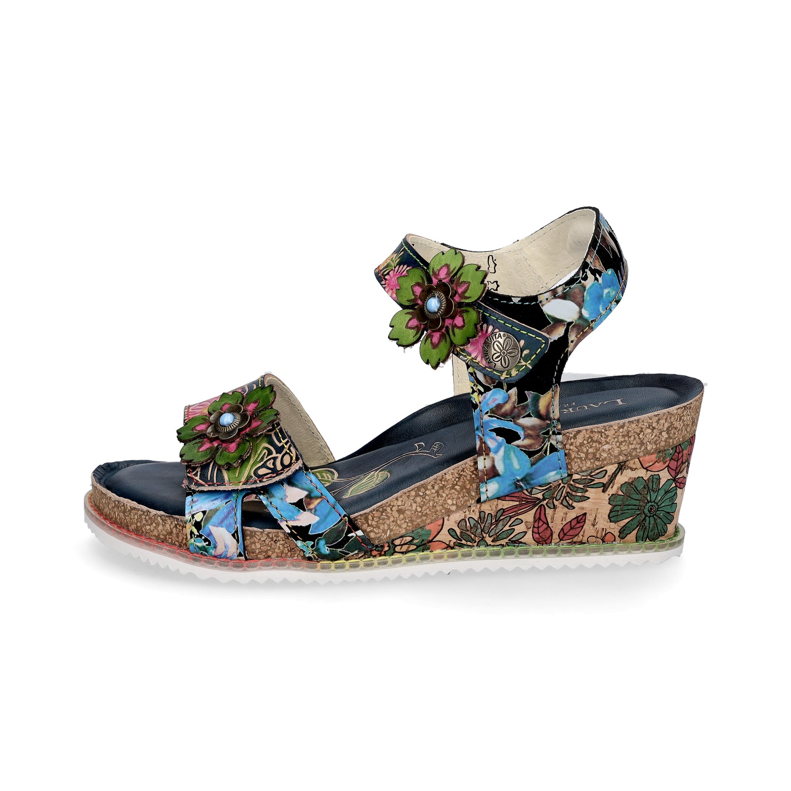 Laura Vita women's sandals jeans