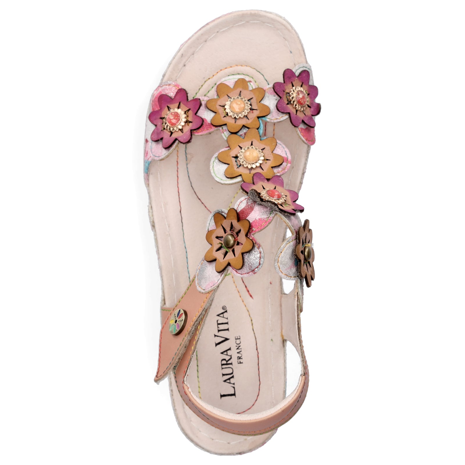 Laura Vita Damen Sandale rosa
