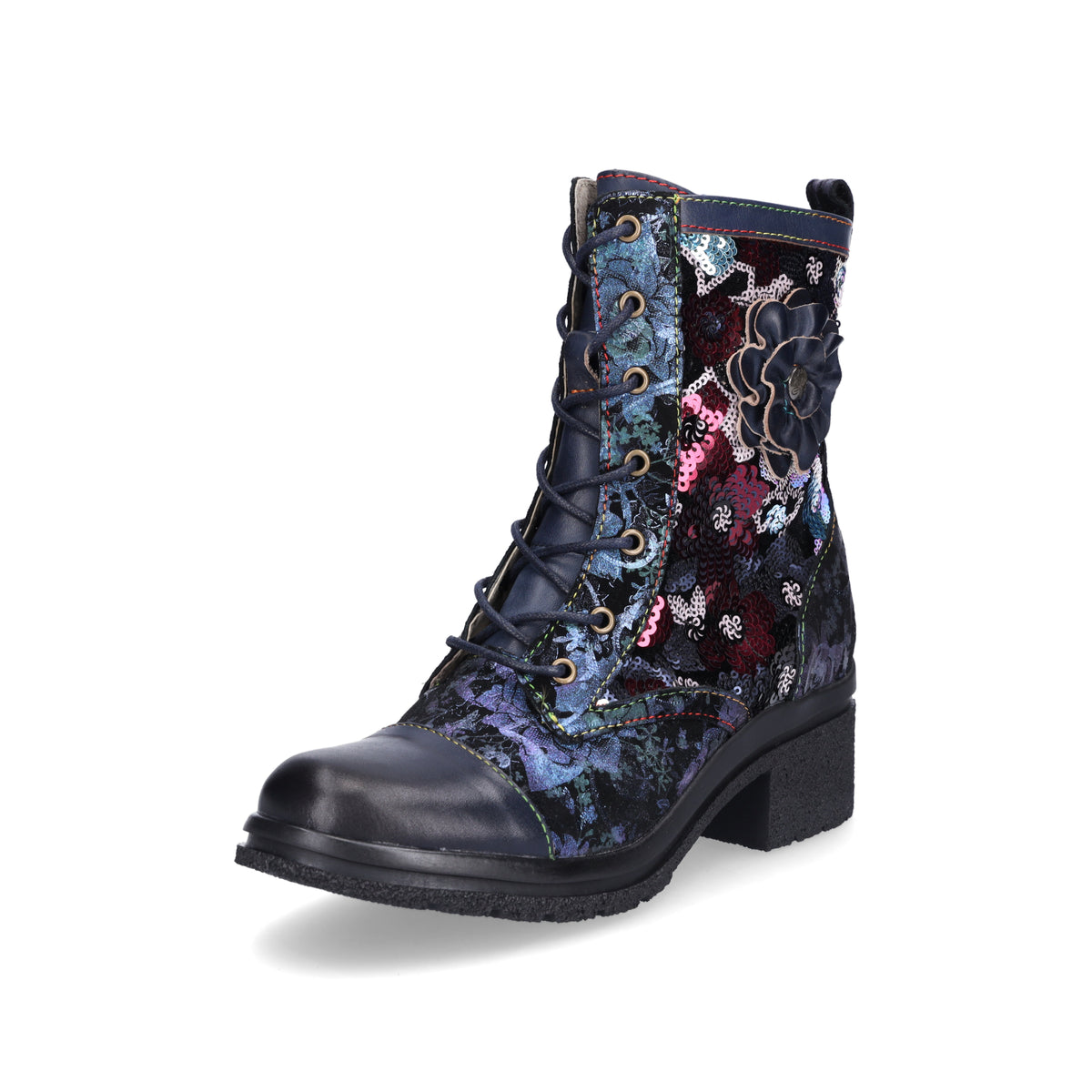 Laura Vita Damen Schnürboot blau
