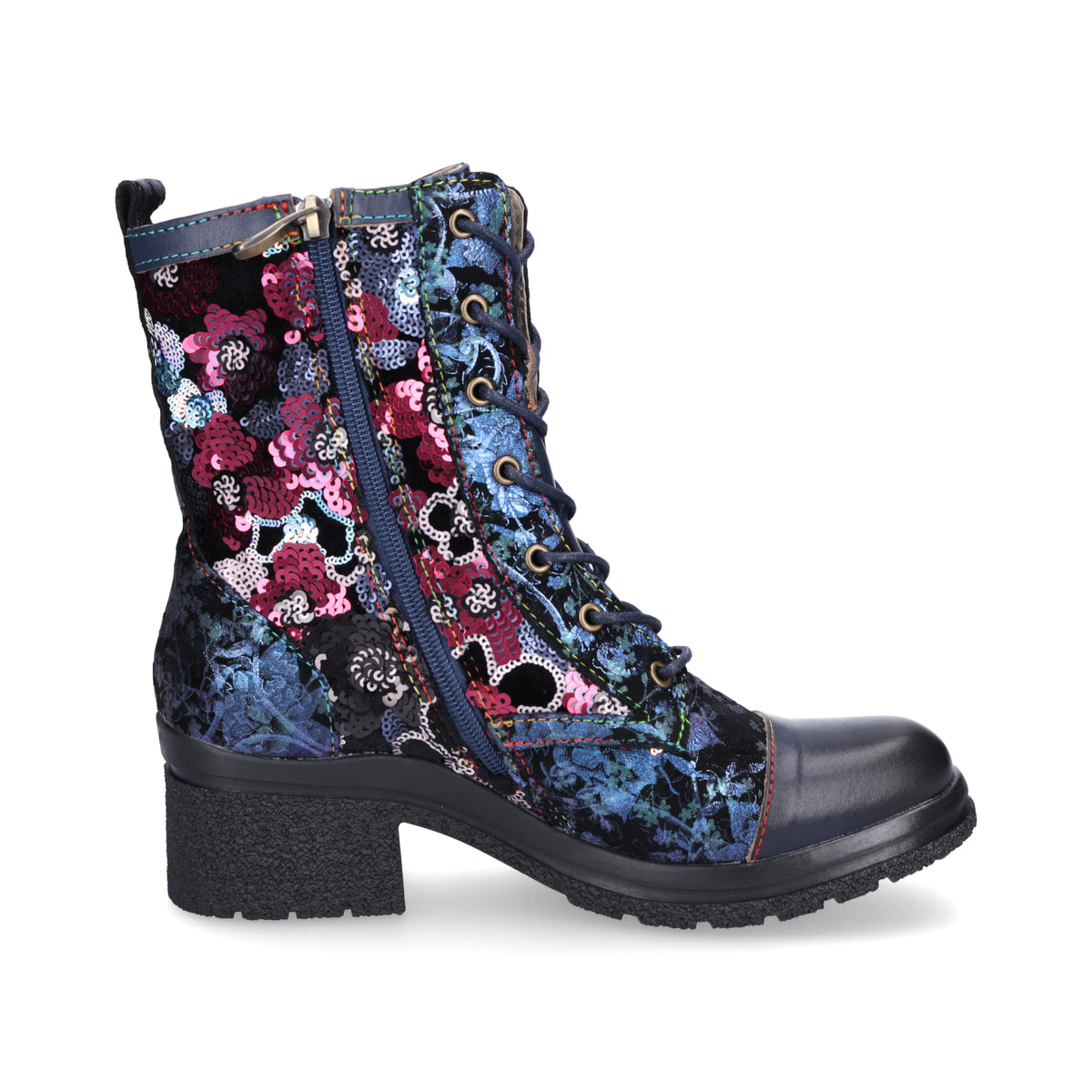 Laura Vita Damen Schnürboot blau