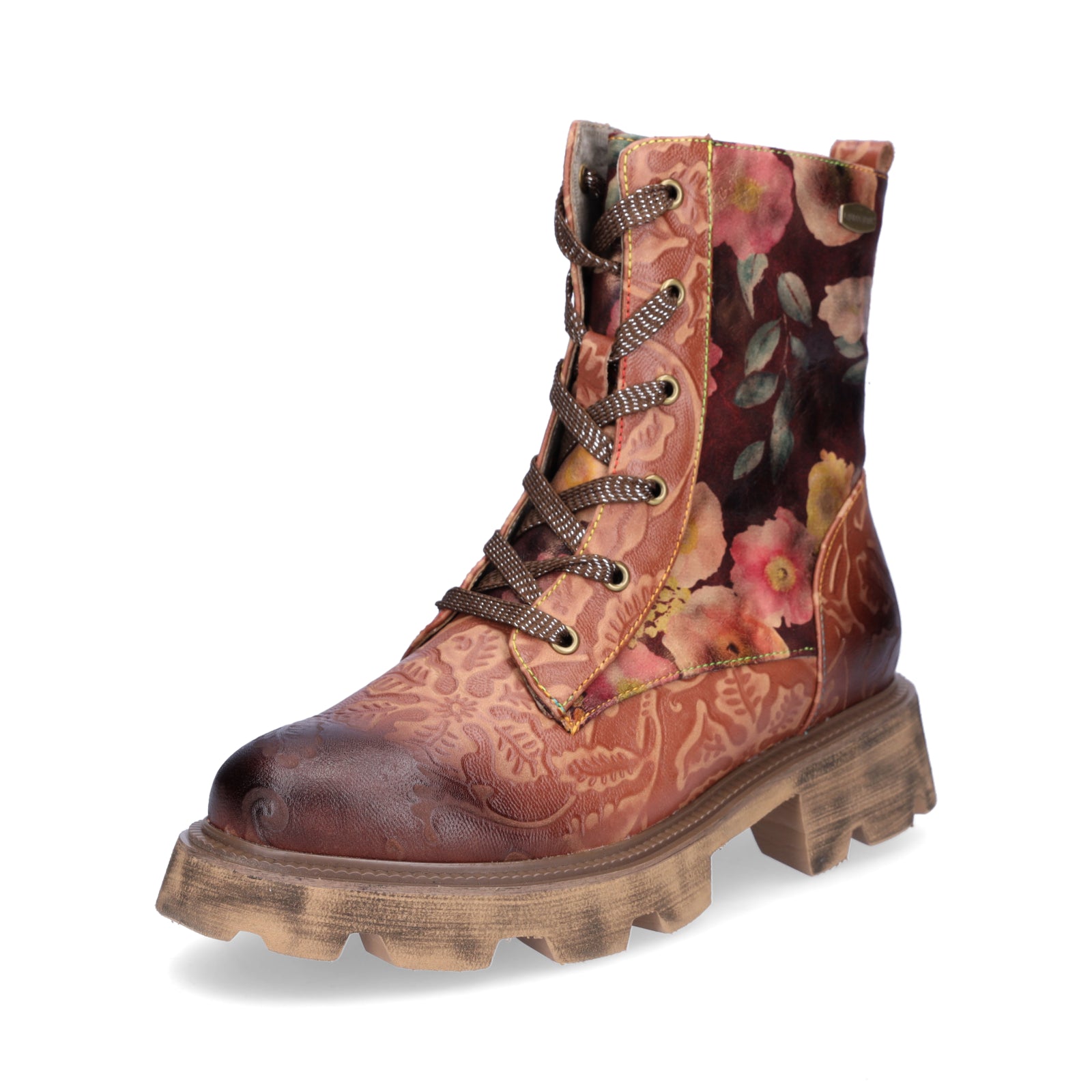 Laura Vita Damen Schnürboot Kouleo 14 braun